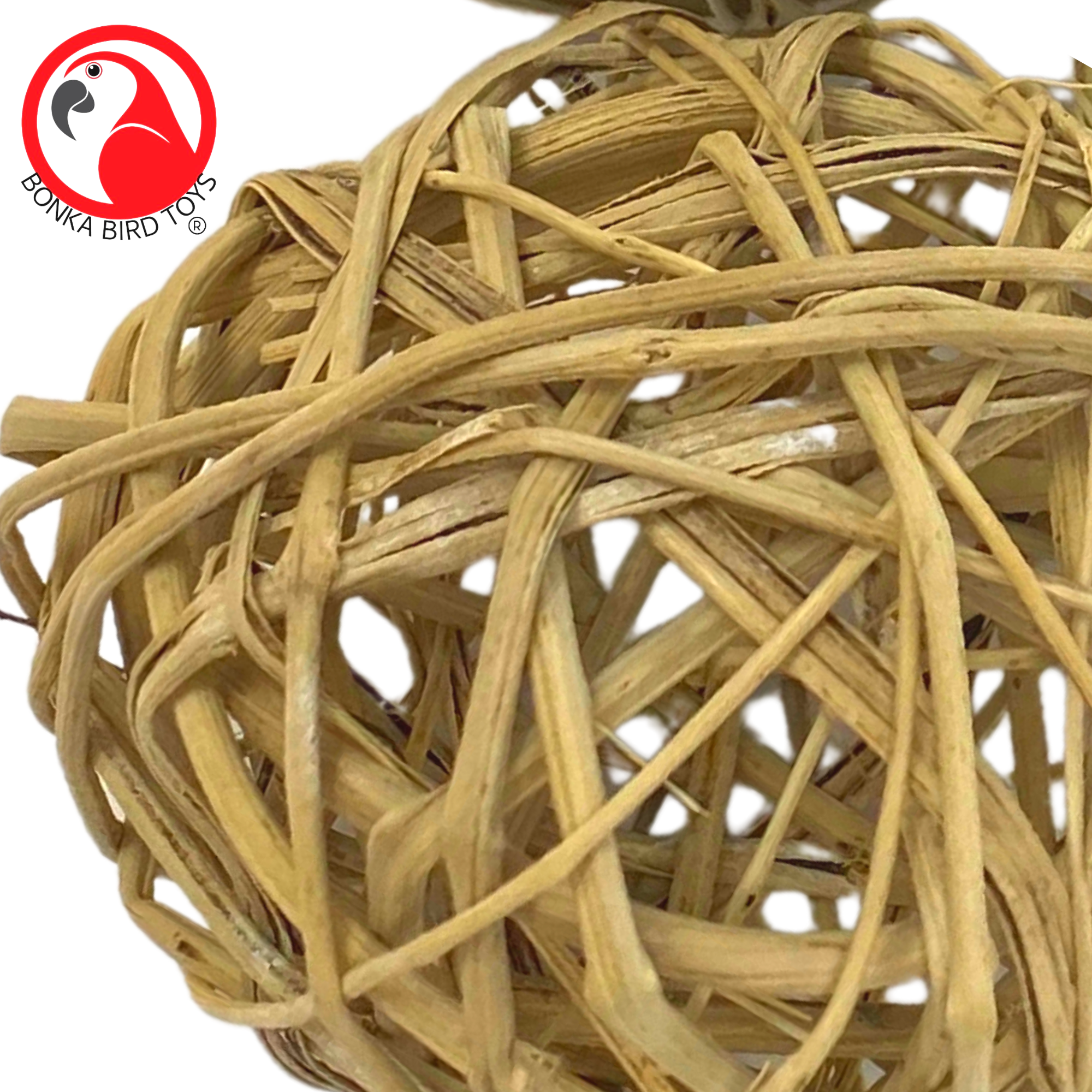 3353 Pk3 Huge Natural Vine Balls - Bonka Bird Toys