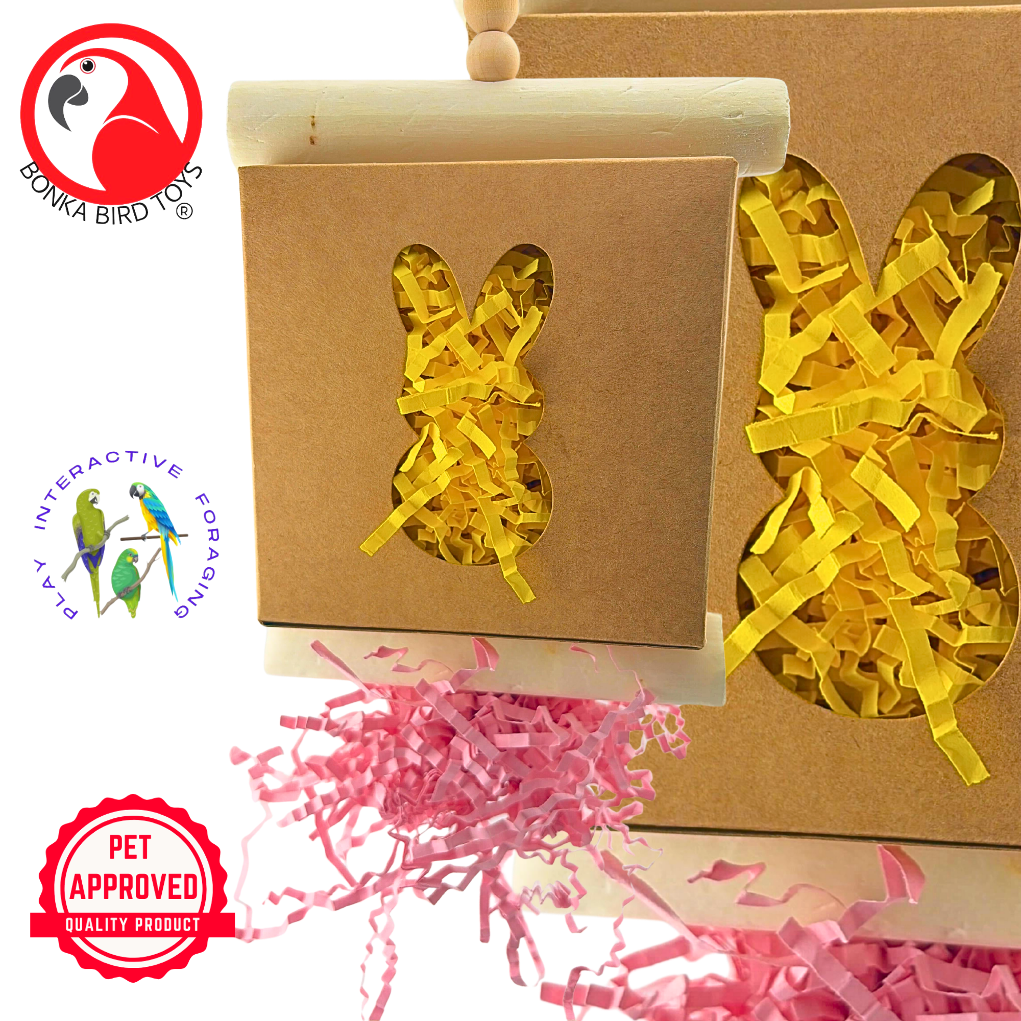2110 Bunny Box - Bonka Bird Toys