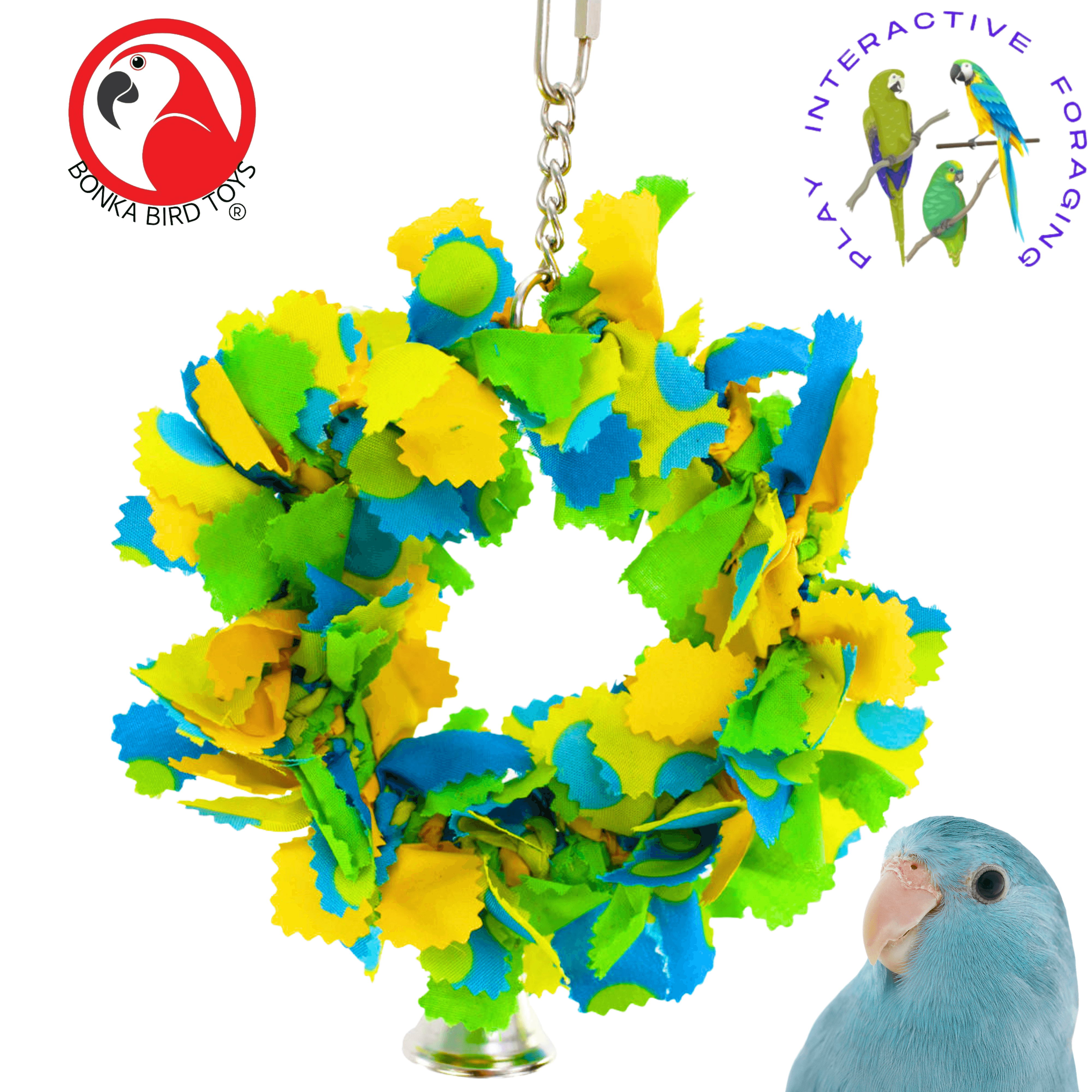 810 Small Bowtie Ring - Bonka Bird Toys
