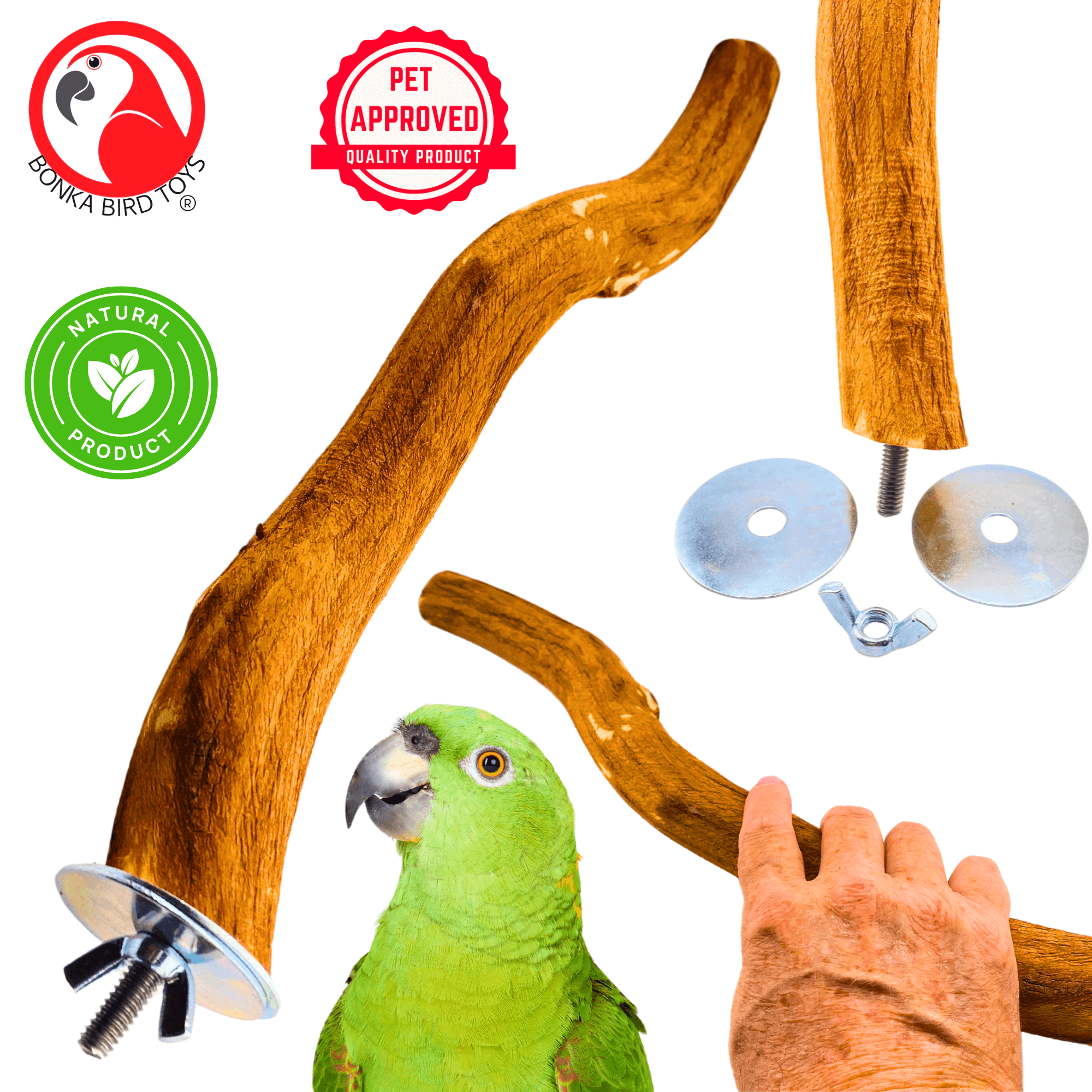 3651 Dragonwood Perch - Bonka Bird Toys