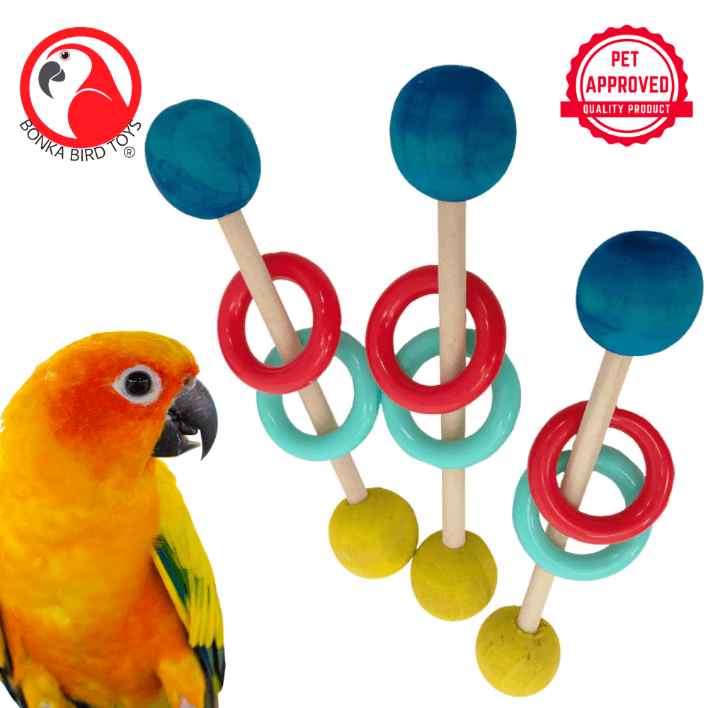 1630 Small Rattle - Bonka Bird Toys