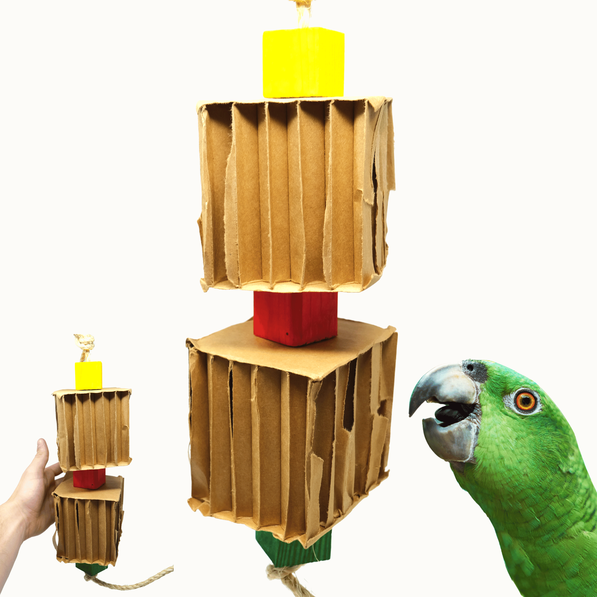 3748 Big Duo Blocks N Cube - Bonka Bird Toys