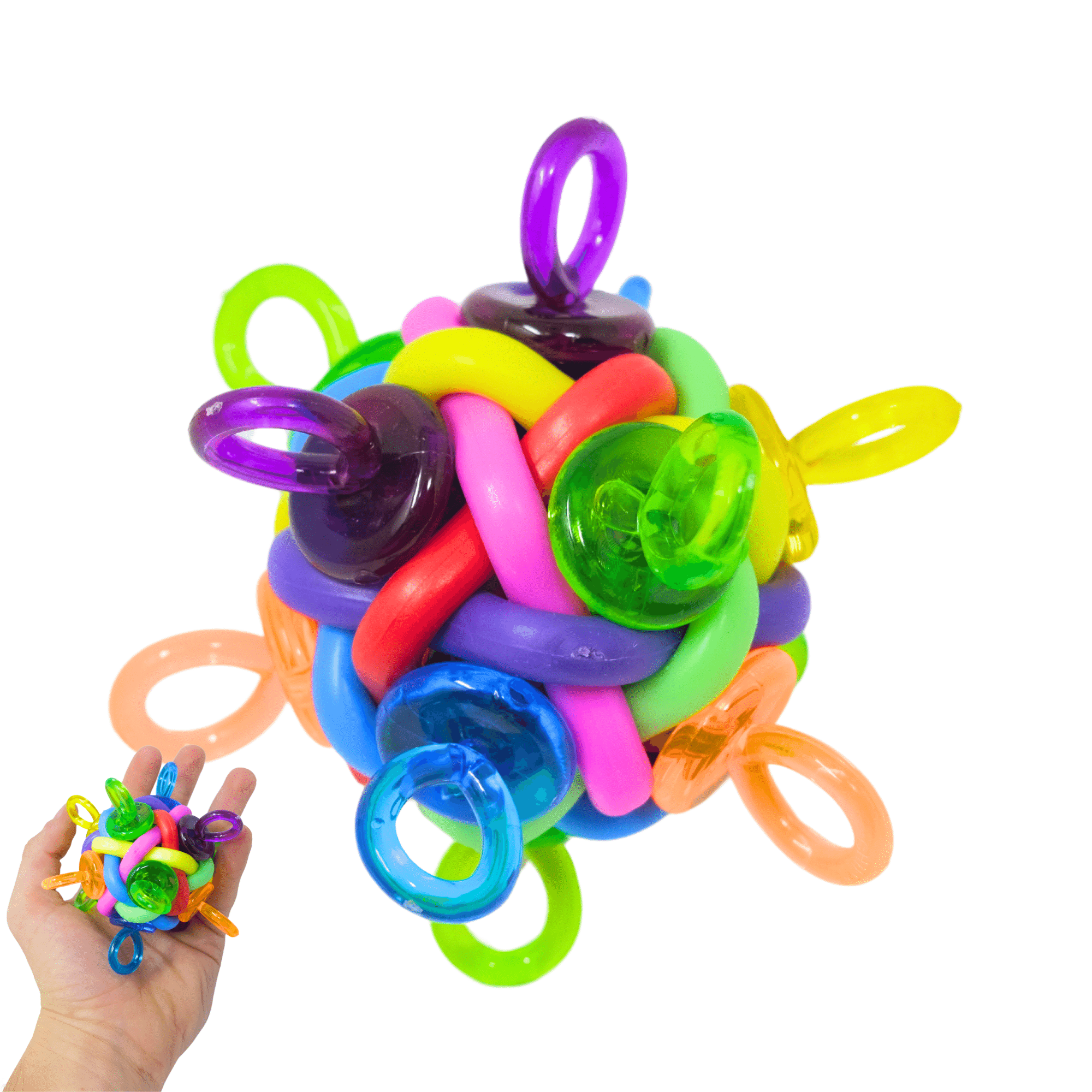 2253 Large Paci Wibbly Foot Toy - Bonka Bird Toys