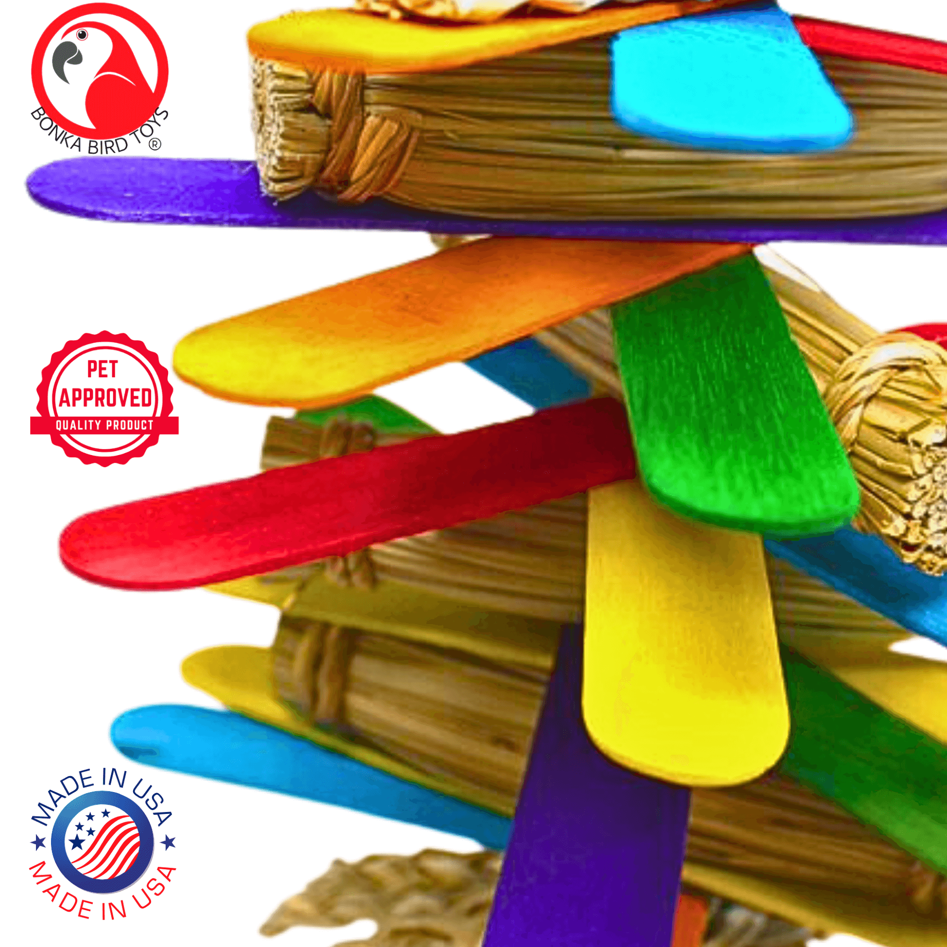 1921 Husky Fan - Bonka Bird Toys