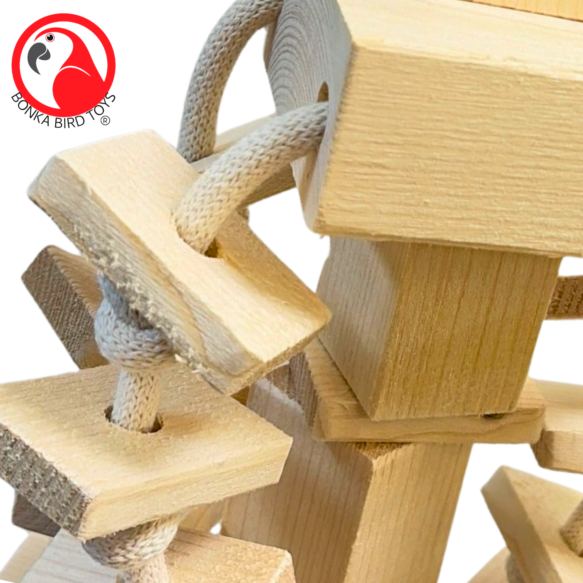 2763 Natural Cubic - Bonka Bird Toys