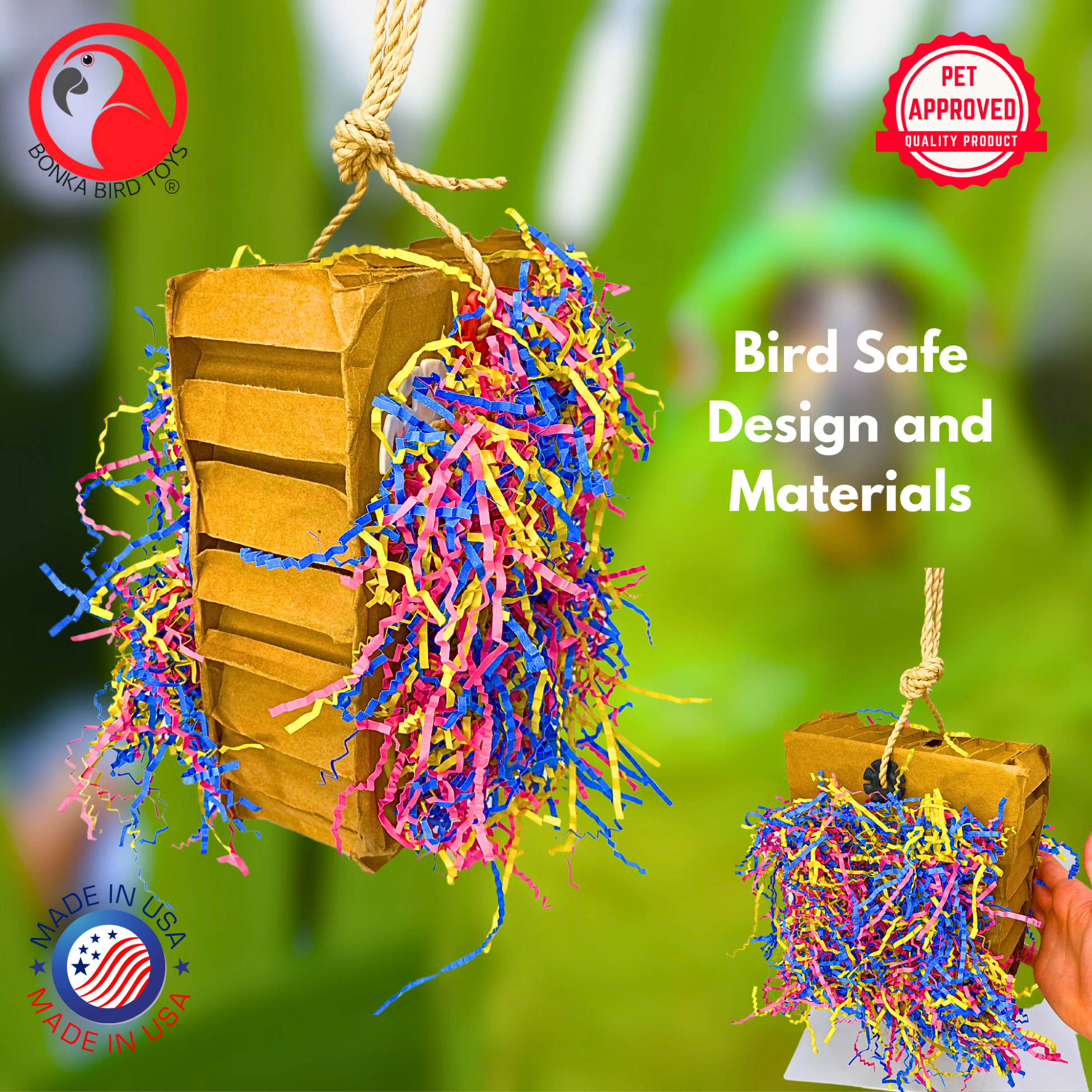 3805 Extra Large Harry Box - Bonka Bird Toys