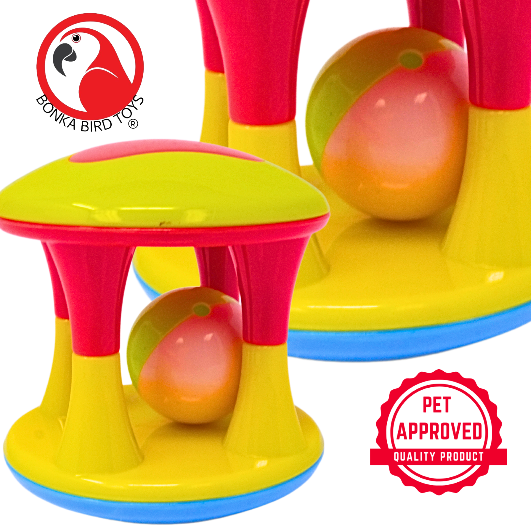 2461 Rattler Cage - Bonka Bird Toys