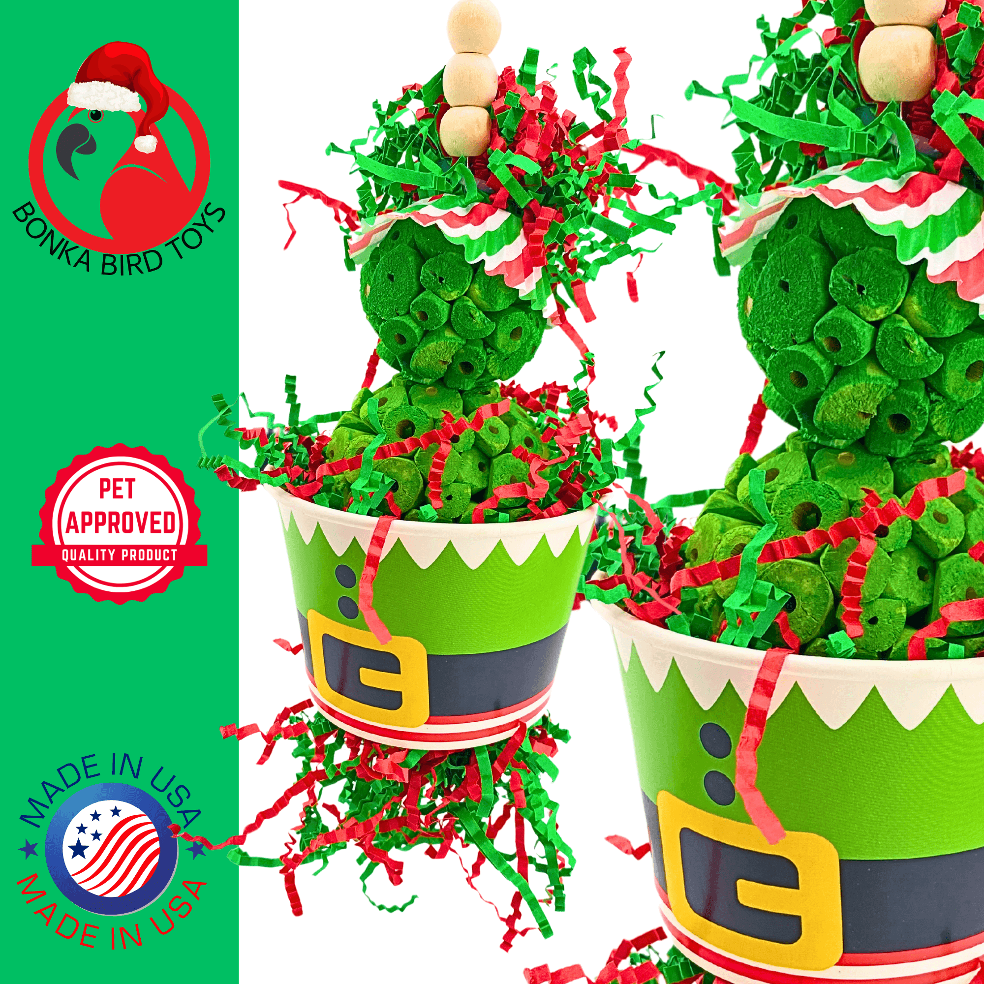 2731 Christmas Sola Grinch - Bonka Bird Toys