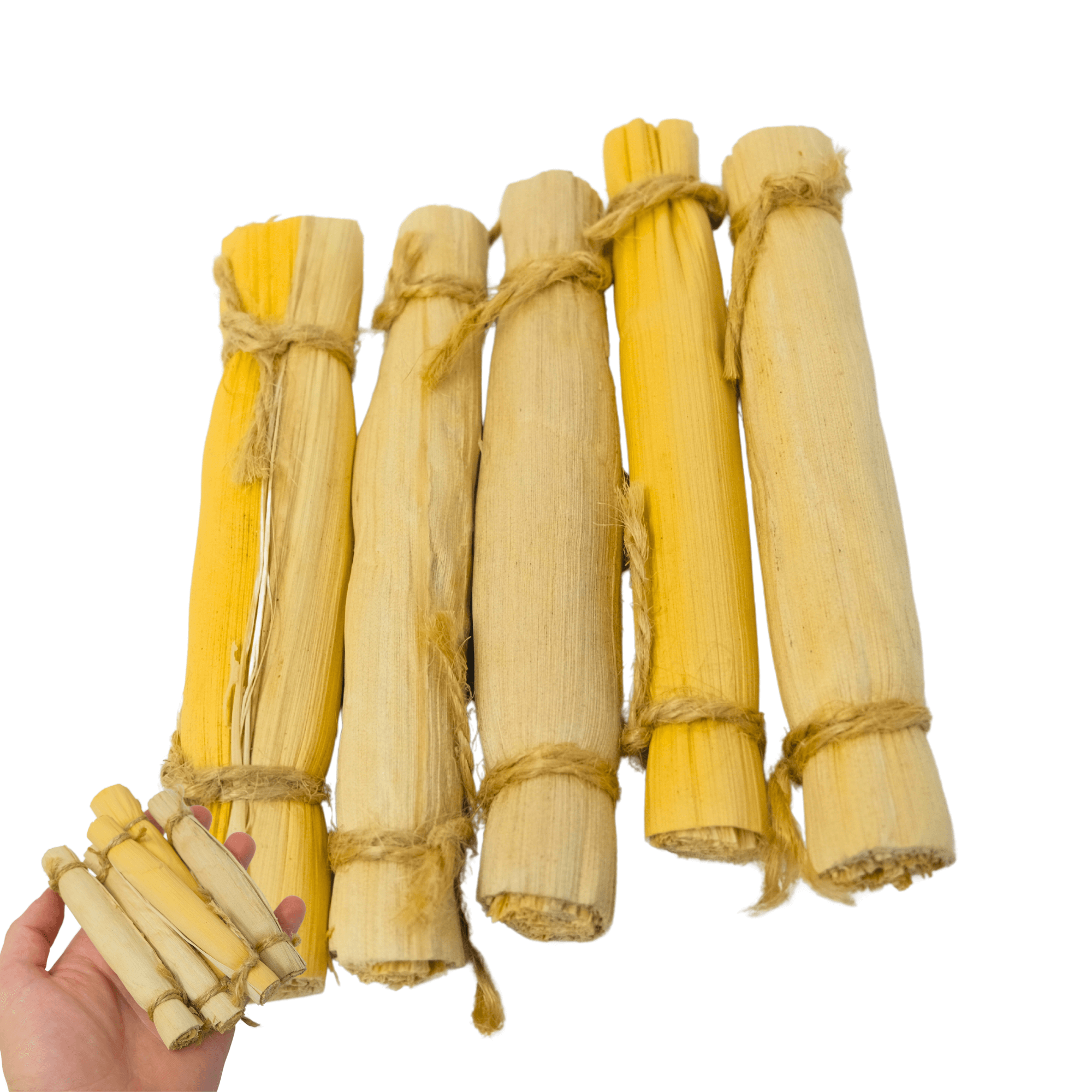 2375 Pk5 4-Inch Banana Leaf Sticks - Bonka Bird Toys