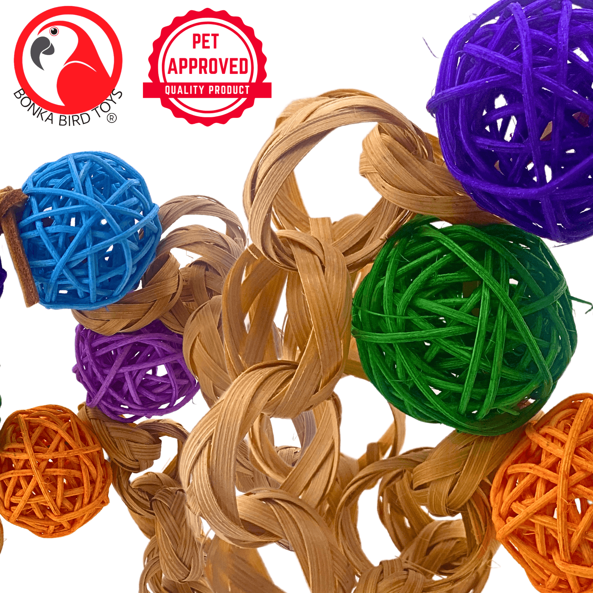 2501 Tangle Balls - Bonka Bird Toys