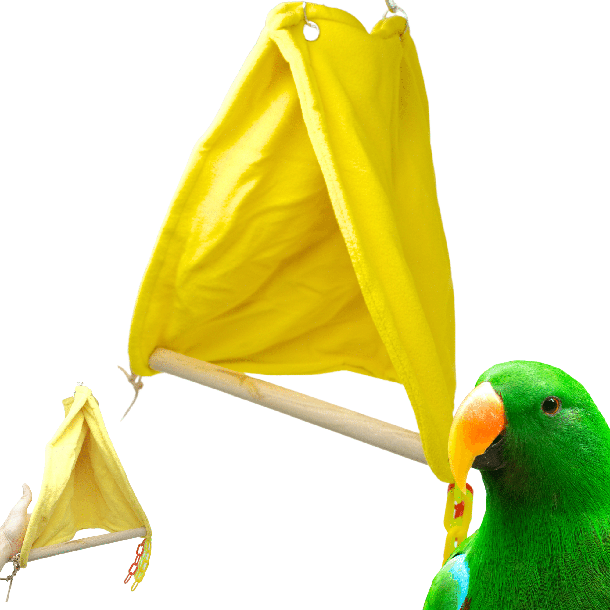 2243 Large Hideout Swing - Bonka Bird Toys