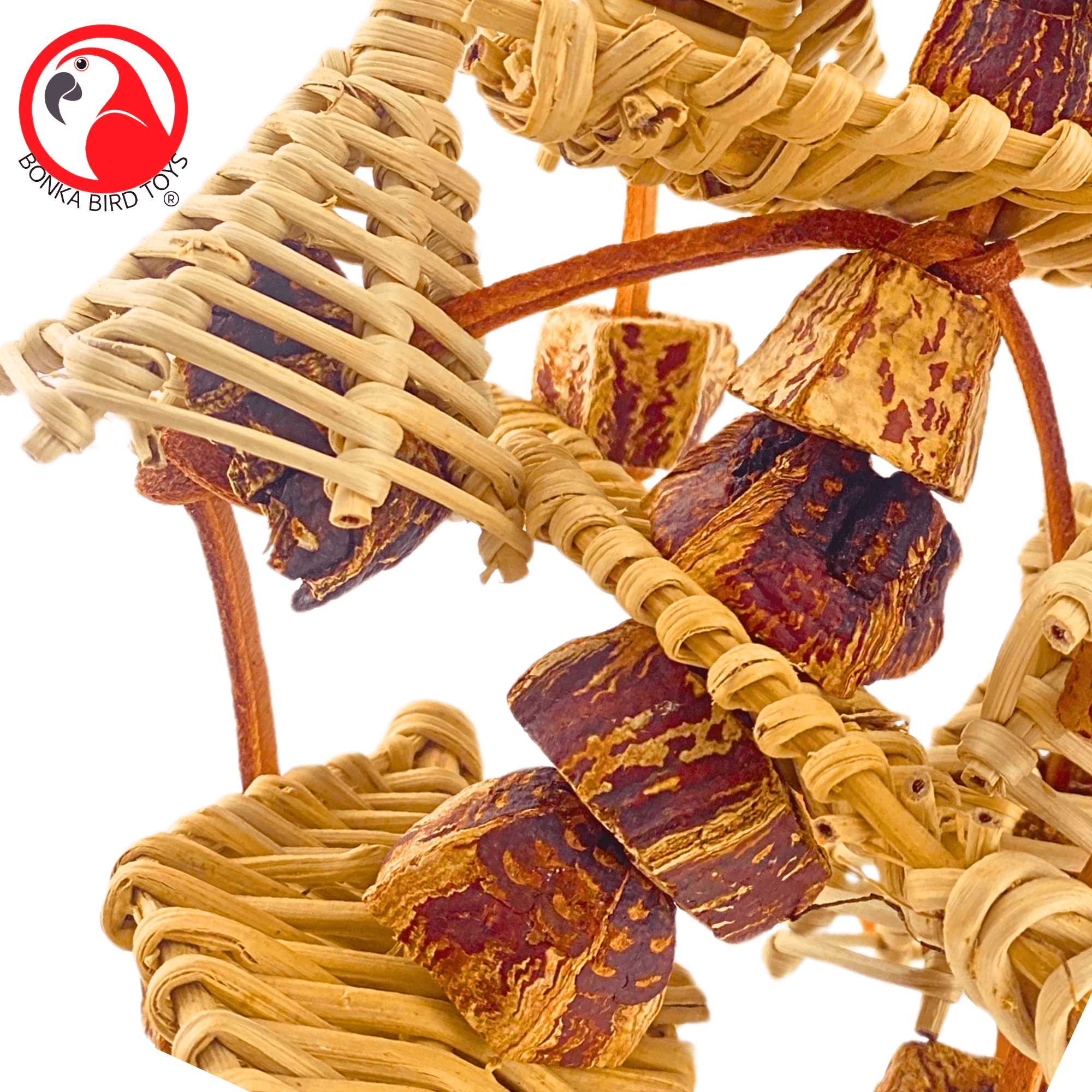 1145 Mahogany Jumble - Bonka Bird Toys