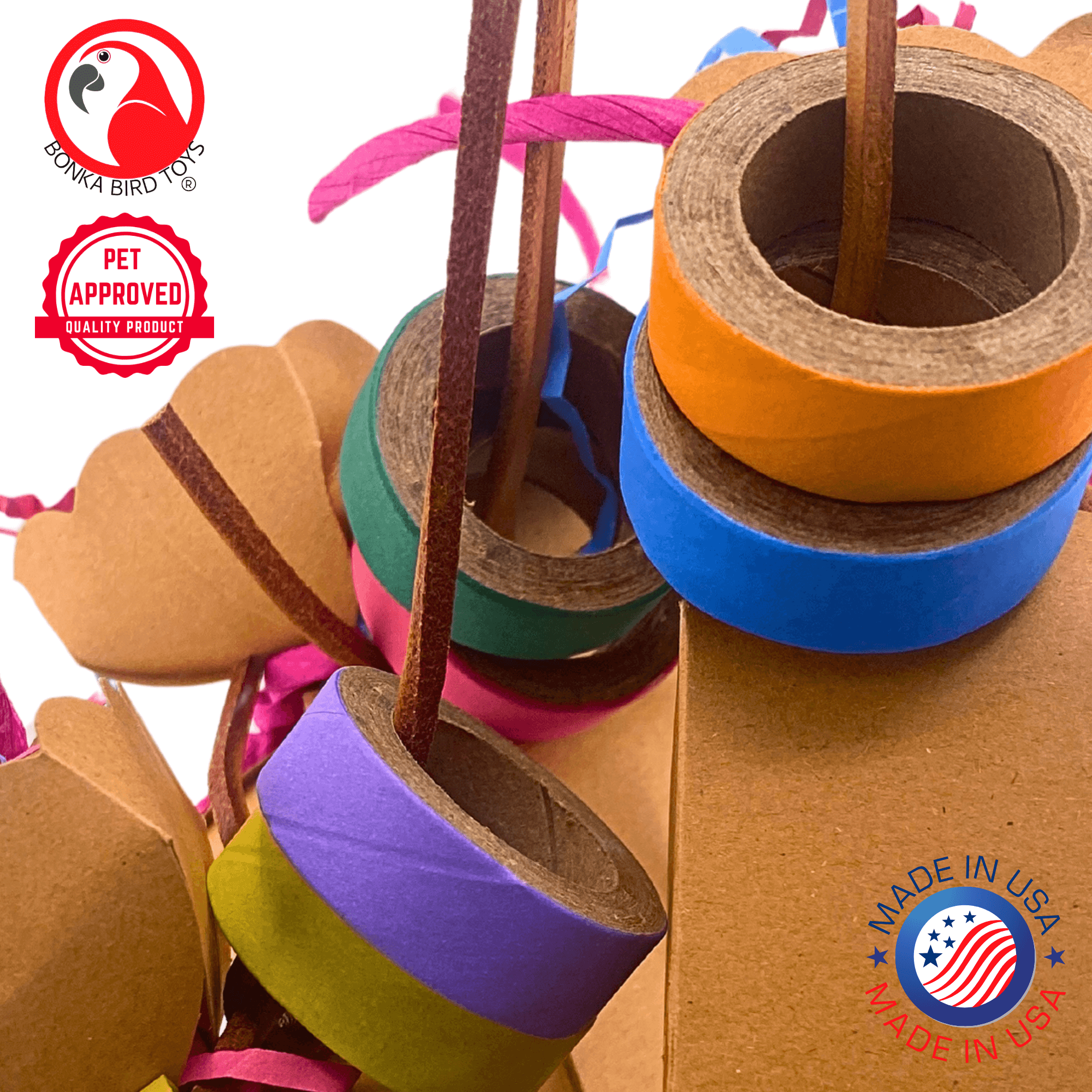 2701 Leather Surprise - Bonka Bird Toys