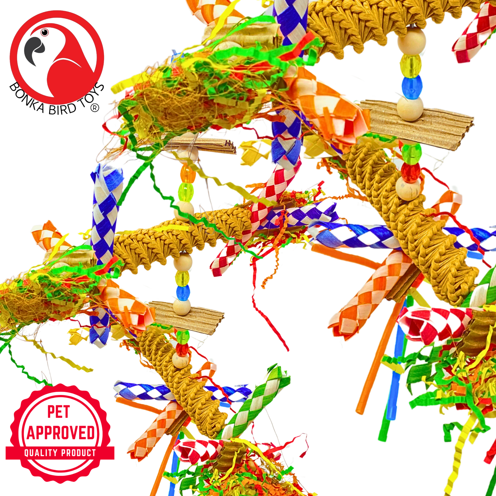 2677 Big Duo Helix - Bonka Bird Toys