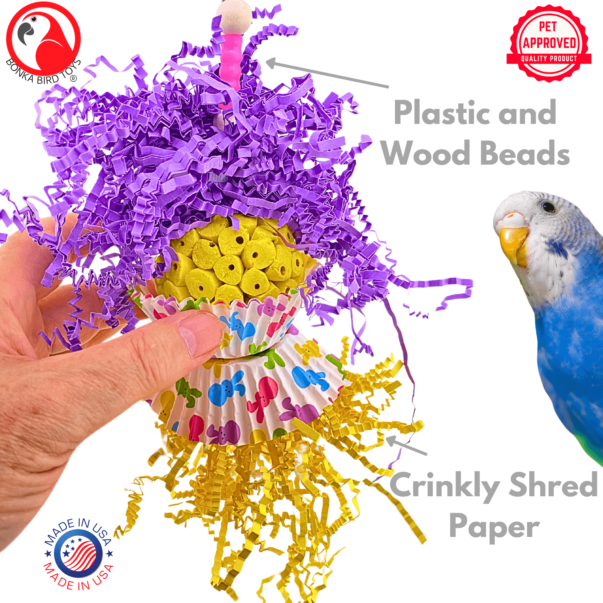 1030 Hoppy Easter - Bonka Bird Toys