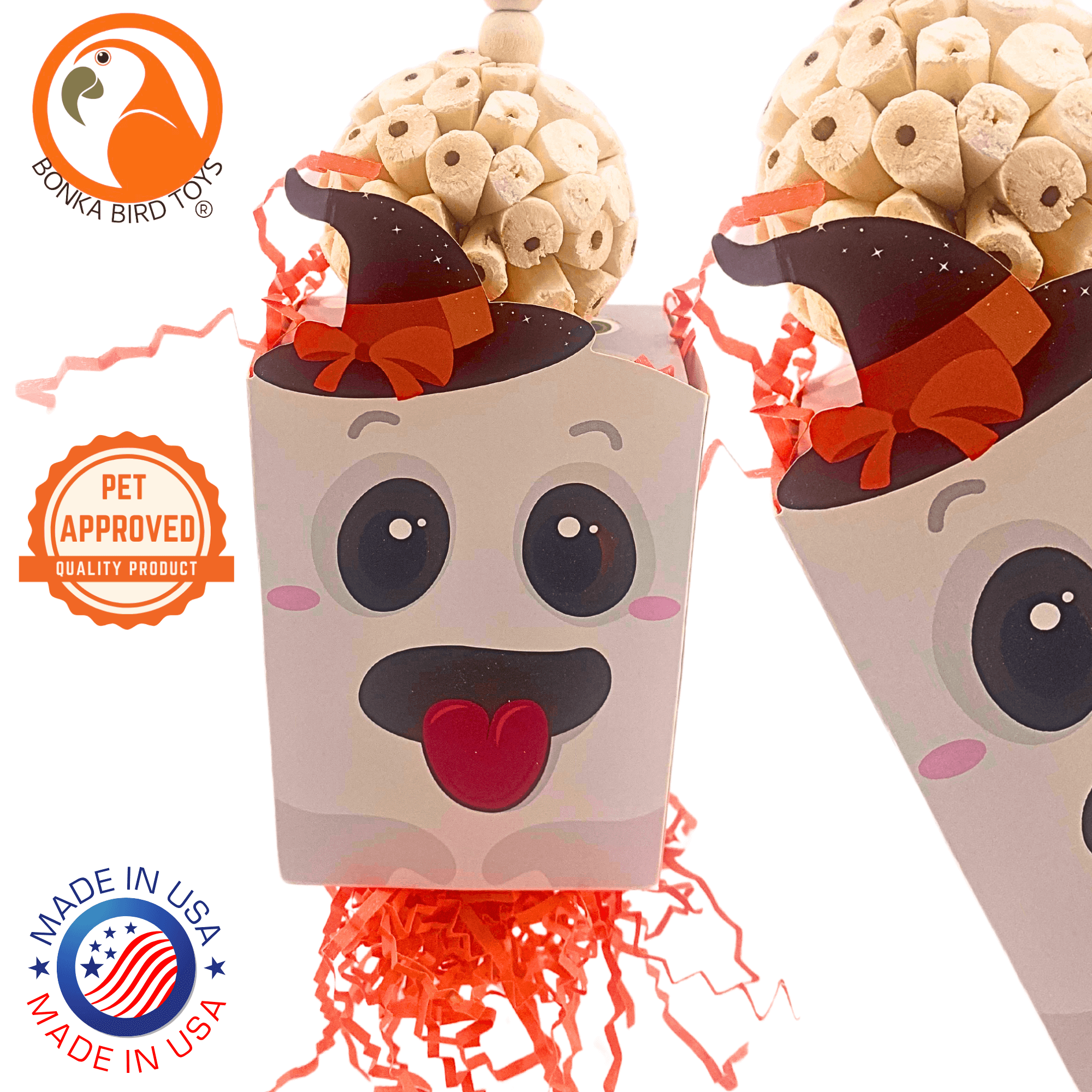 2687 Halloween Ghost Box - Bonka Bird Toys