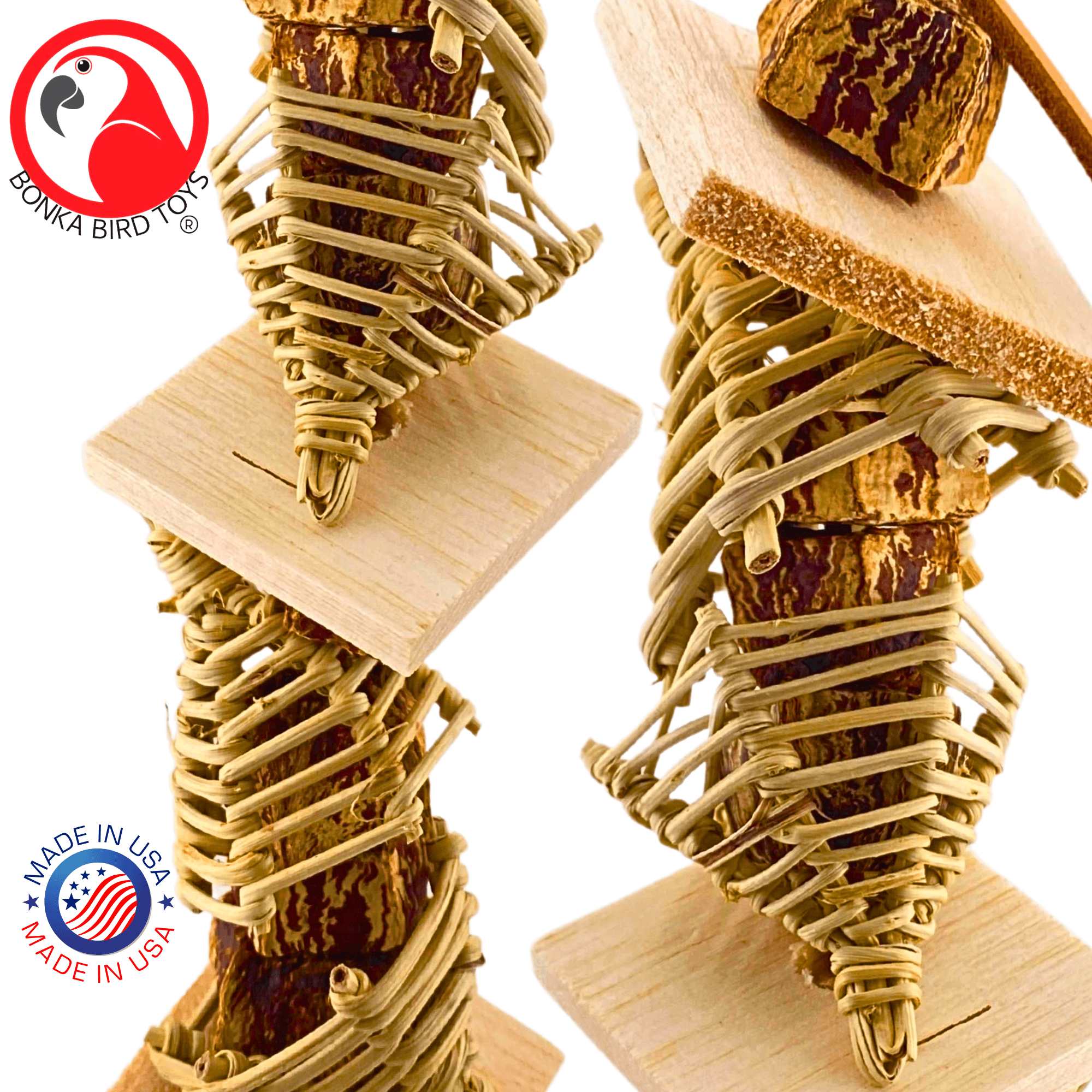 1133 Mahogany Maze - Bonka Bird Toys