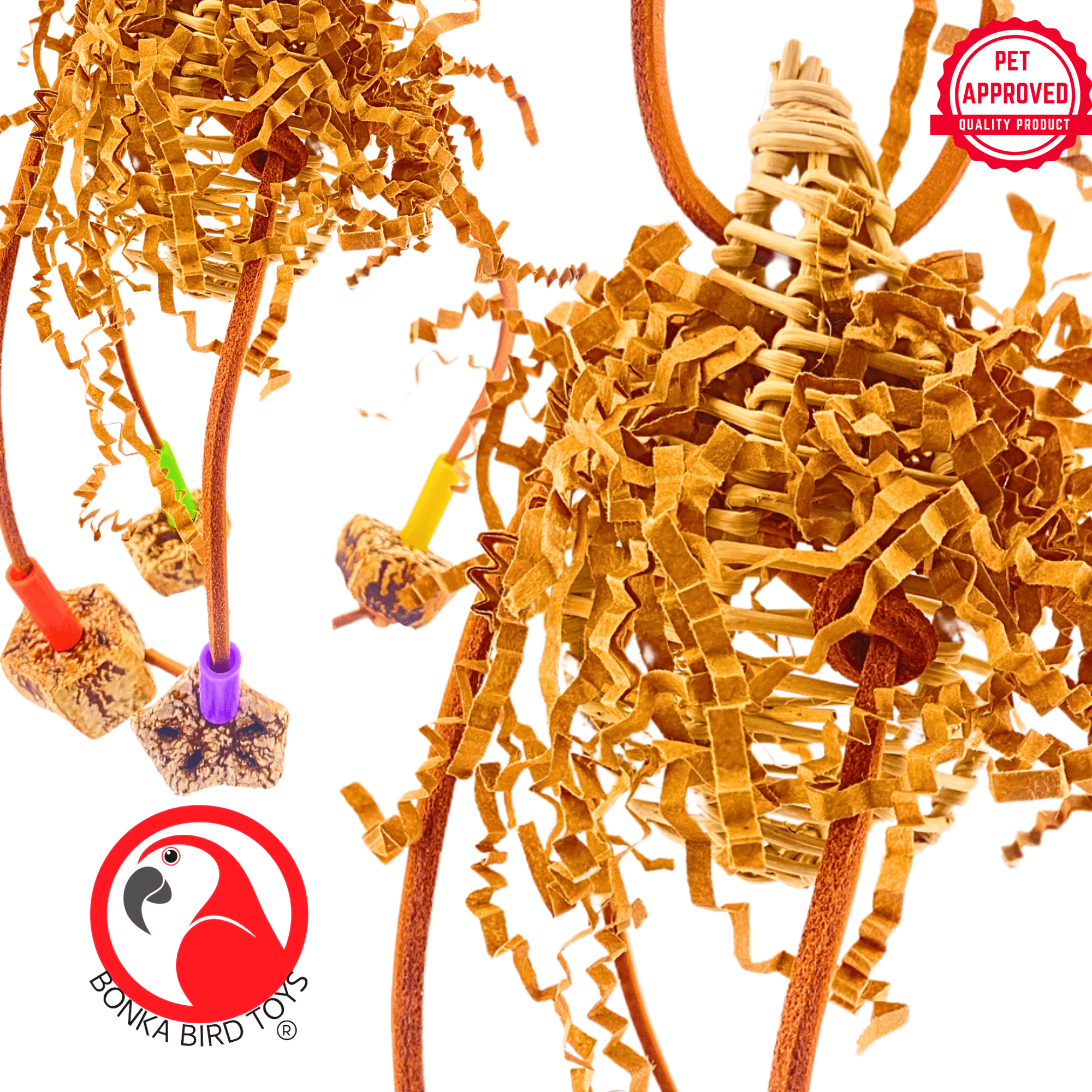 2618 Mahogany Drop - Bonka Bird Toys