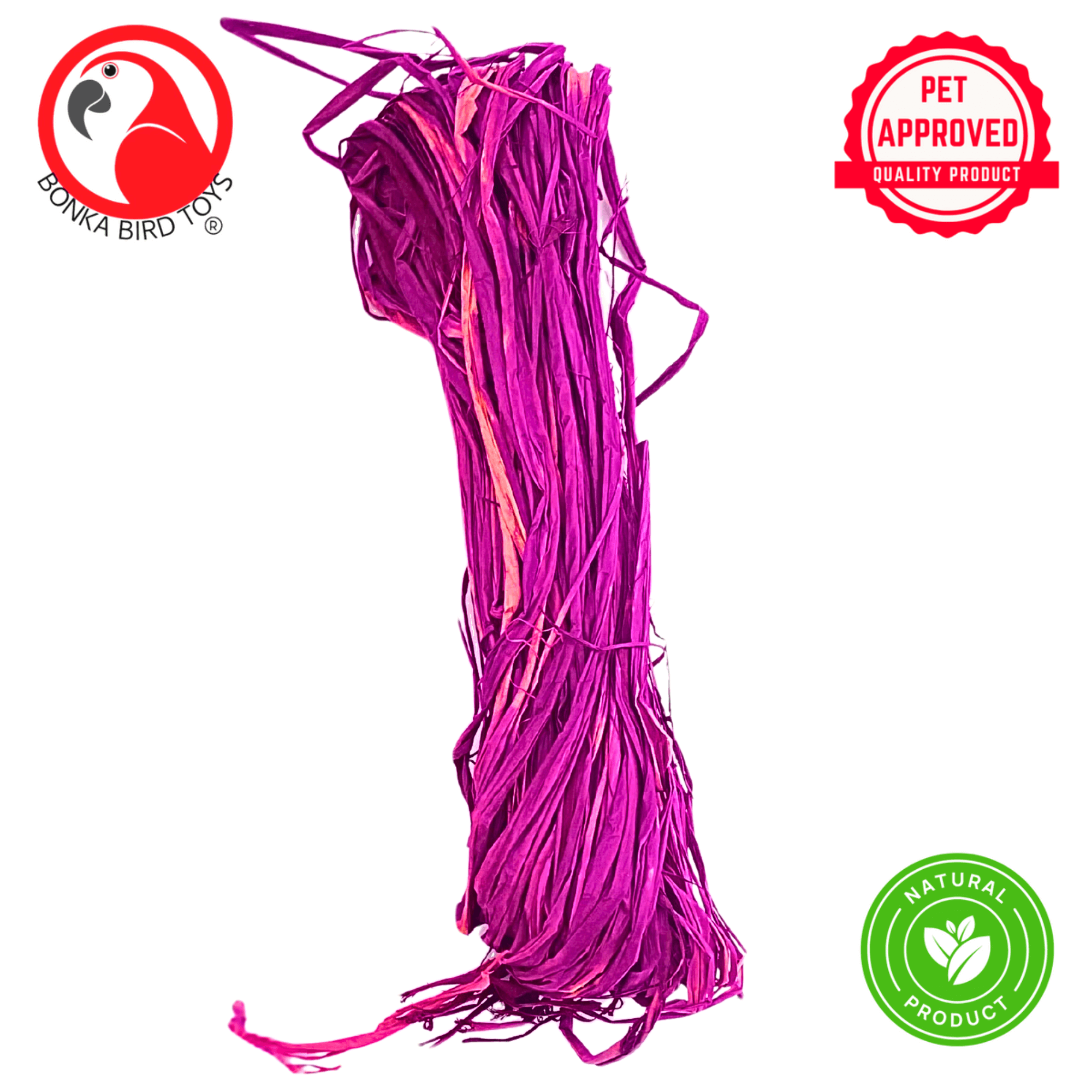 1153 Pk1 Raffia Bundle - Bonka Bird Toys