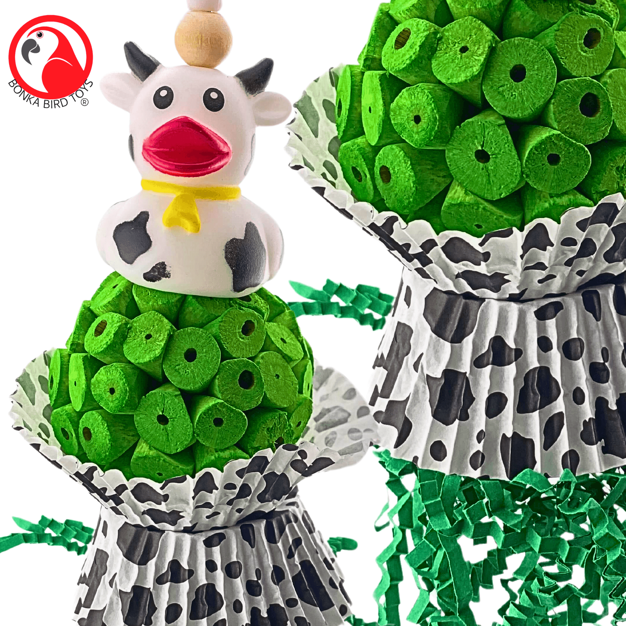 2450 Moo Cow Munch - Bonka Bird Toys
