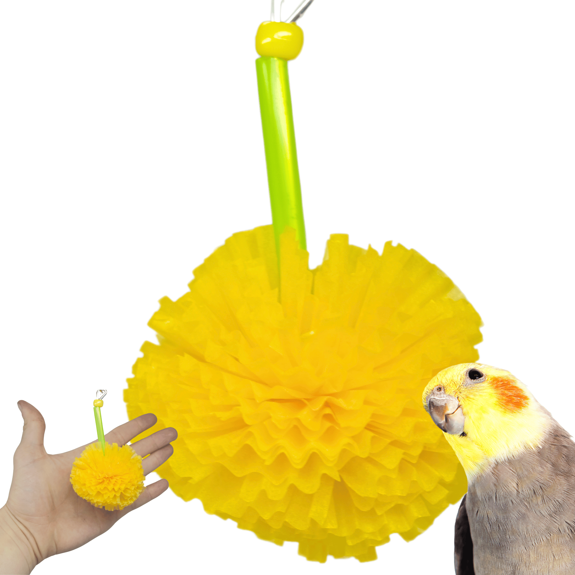 1725 Small Paper Puff - Bonka Bird Toys