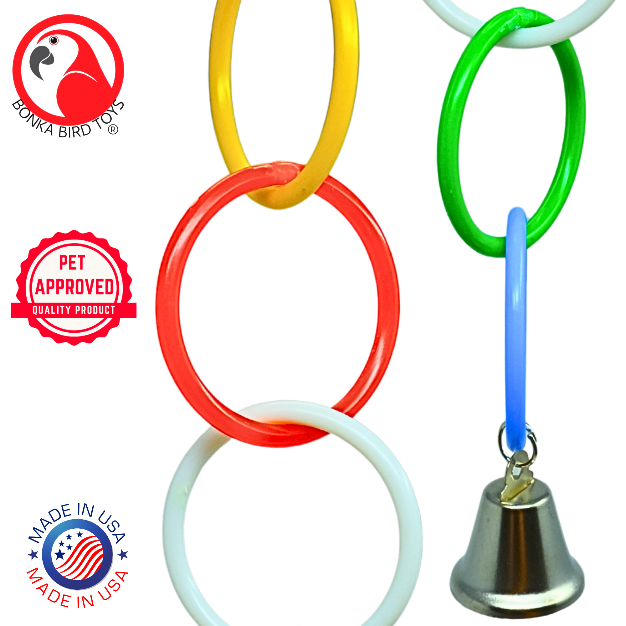 36459 Olympic Rings - Bonka Bird Toys