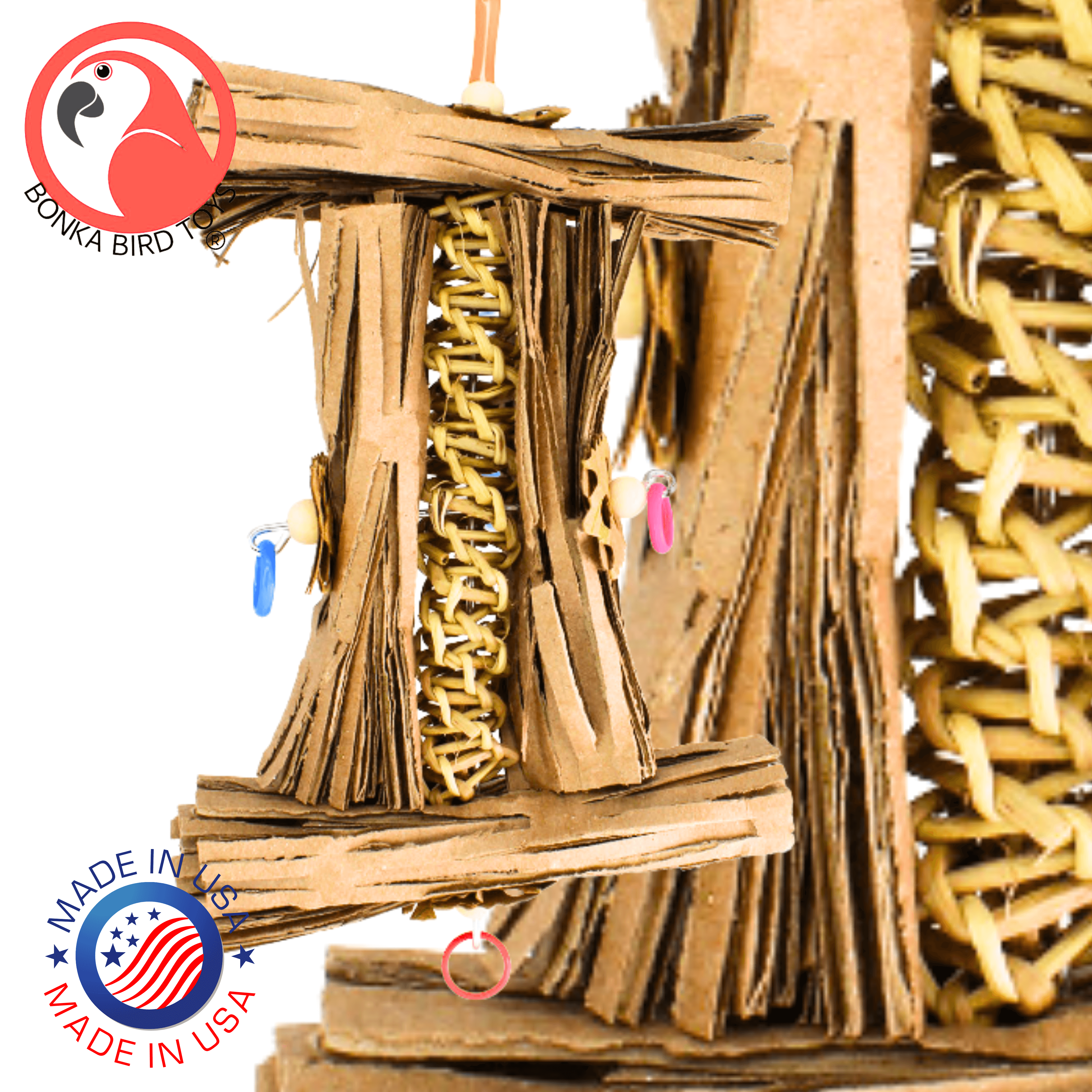 1547 Natural Helix - Bonka Bird Toys