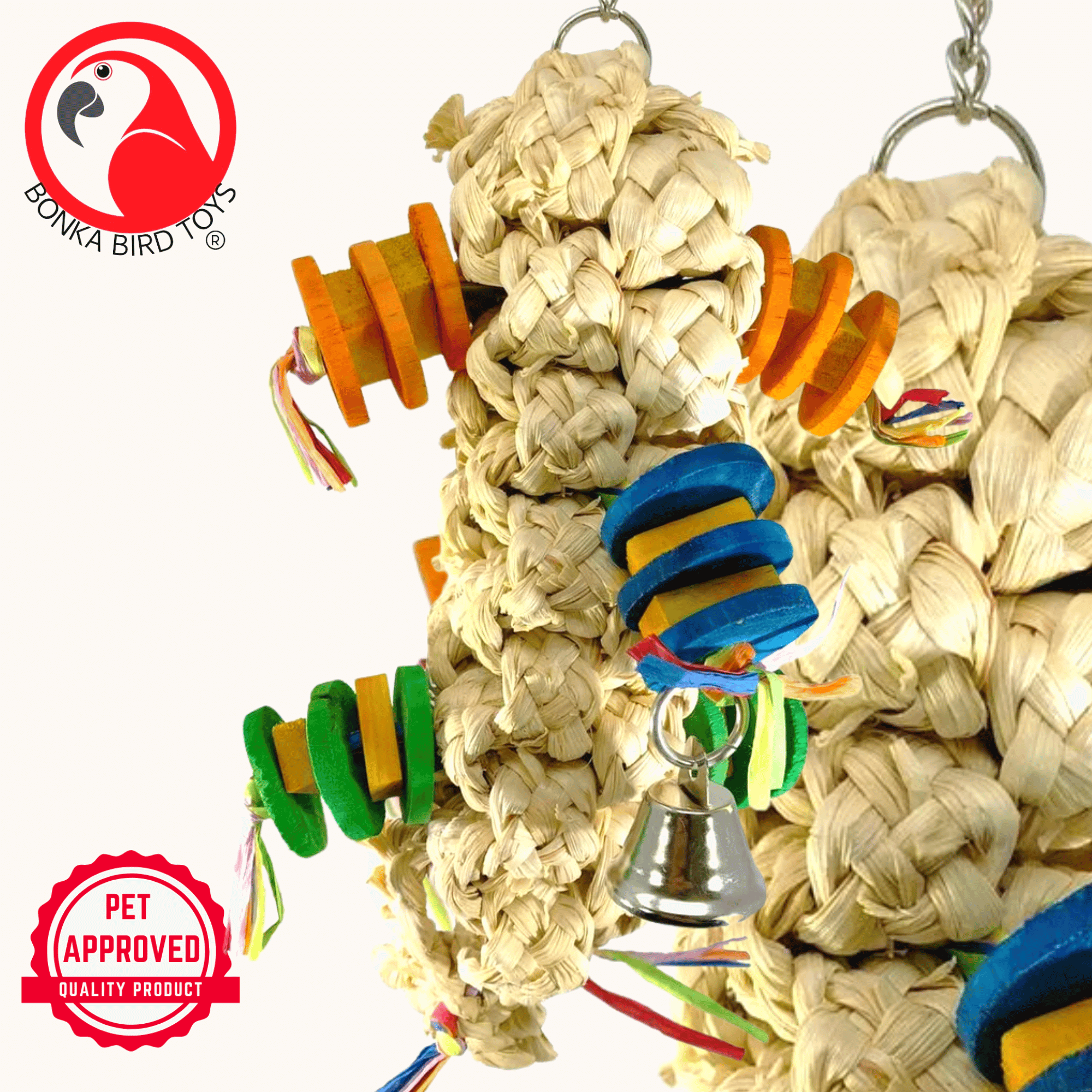 1855 Lanyard Chew Fish - Bonka Bird Toys