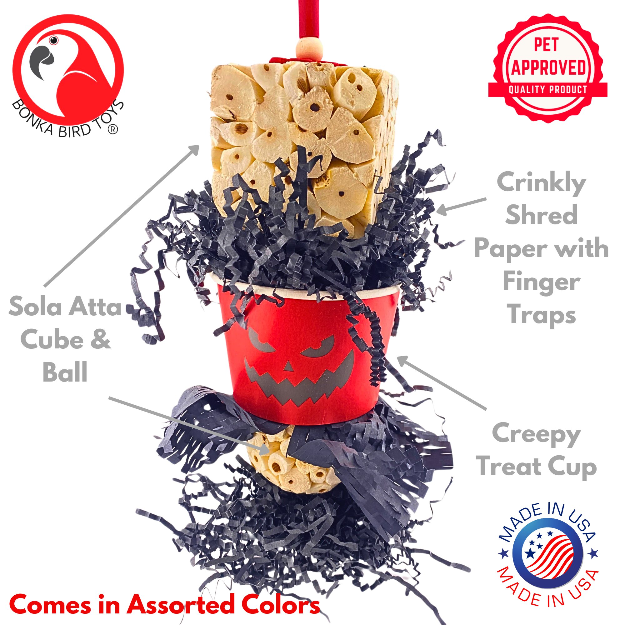 971 Sola Cube Creep - Bonka Bird Toys