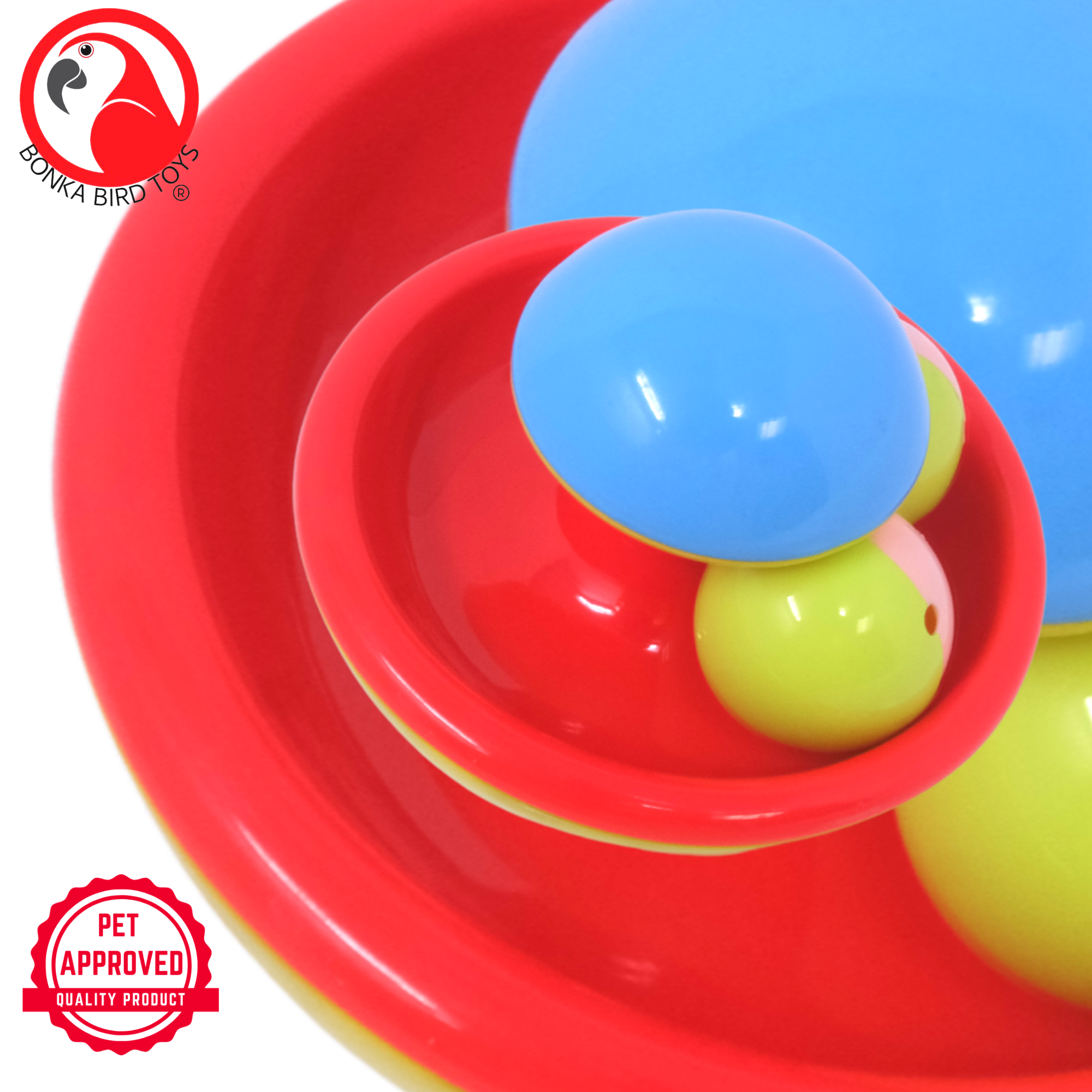 2459 Swivel Ball Spinner - Bonka Bird Toys
