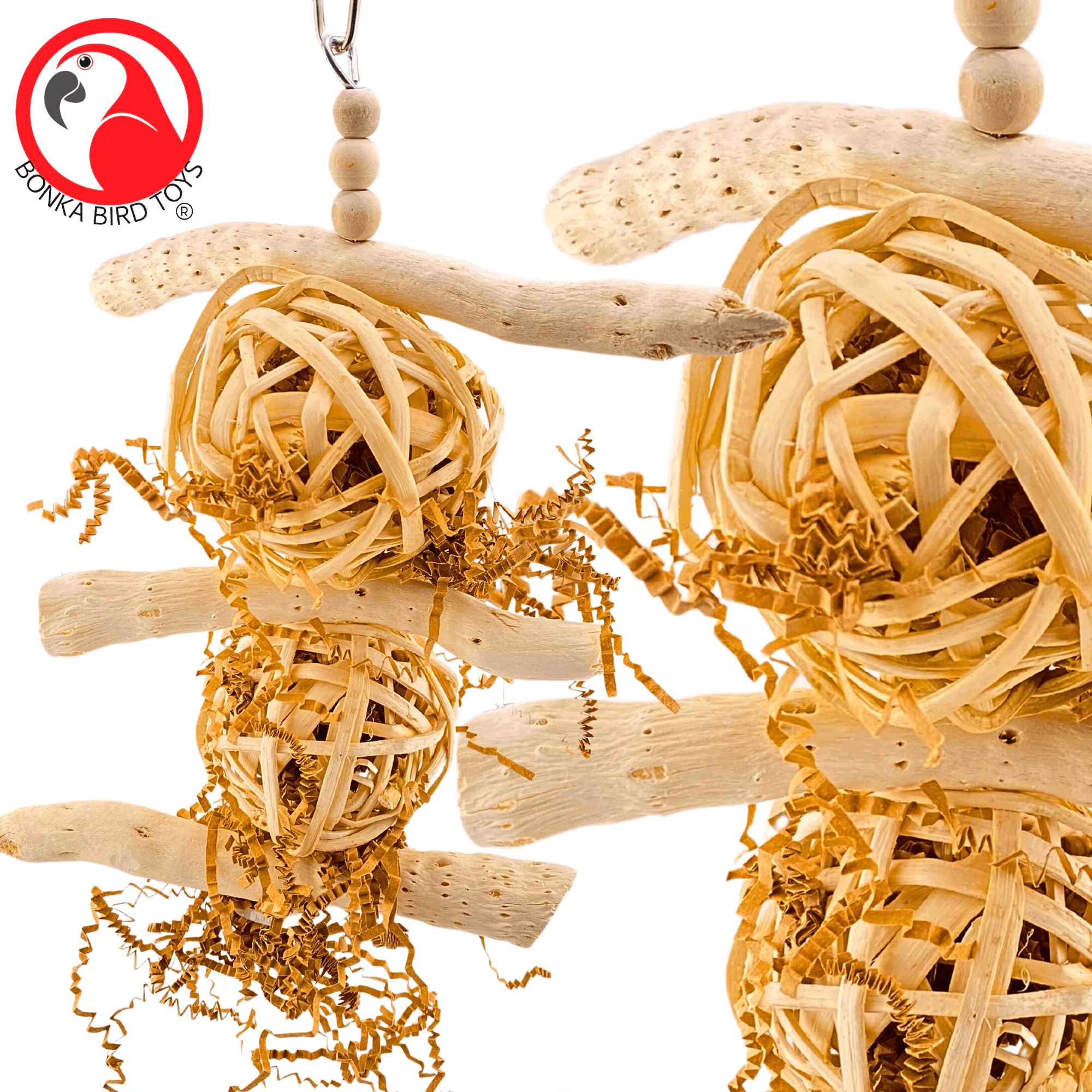 1034 Driftwood Forage Tower - Bonka Bird Toys