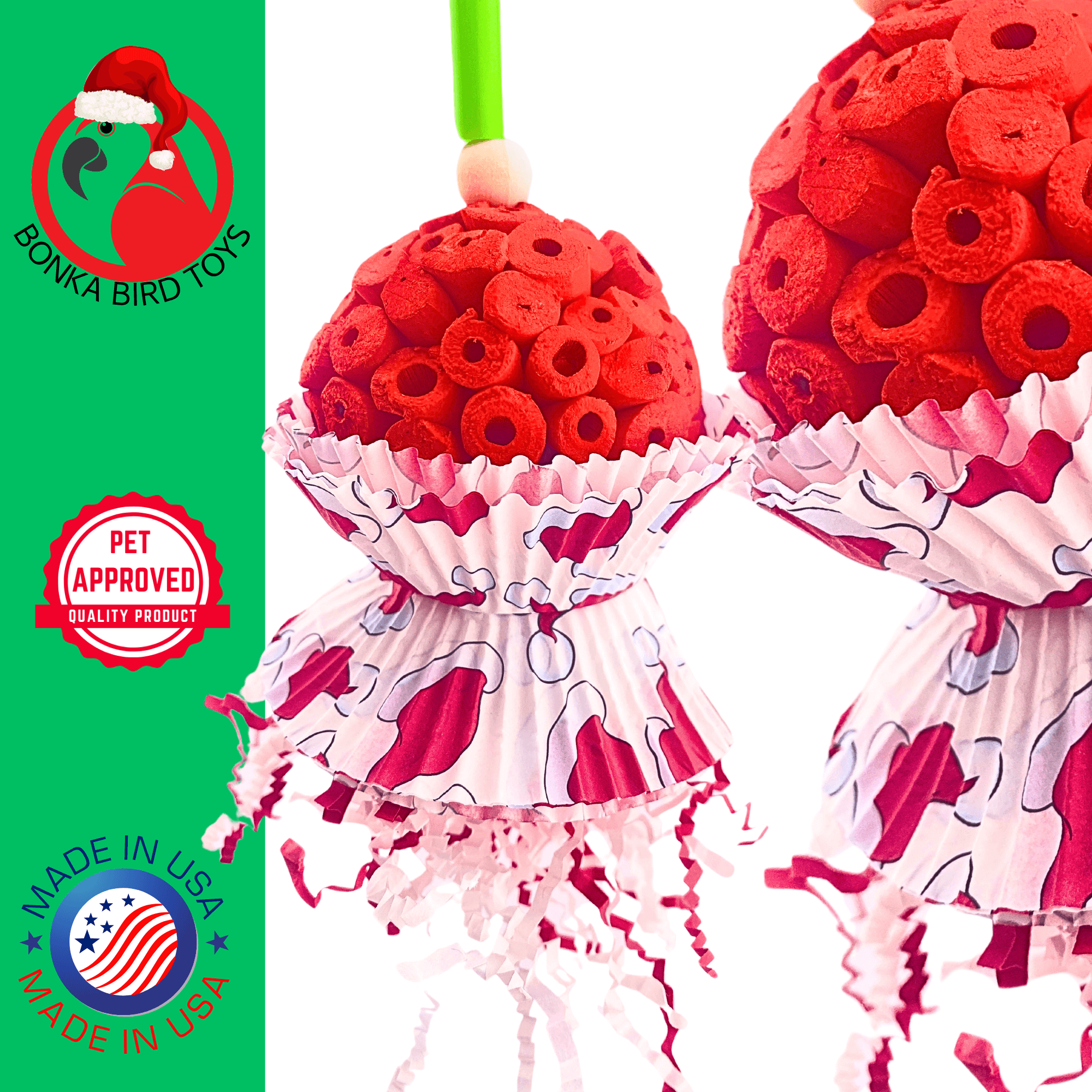 2732 Christmas Sola Hatty - Bonka Bird Toys