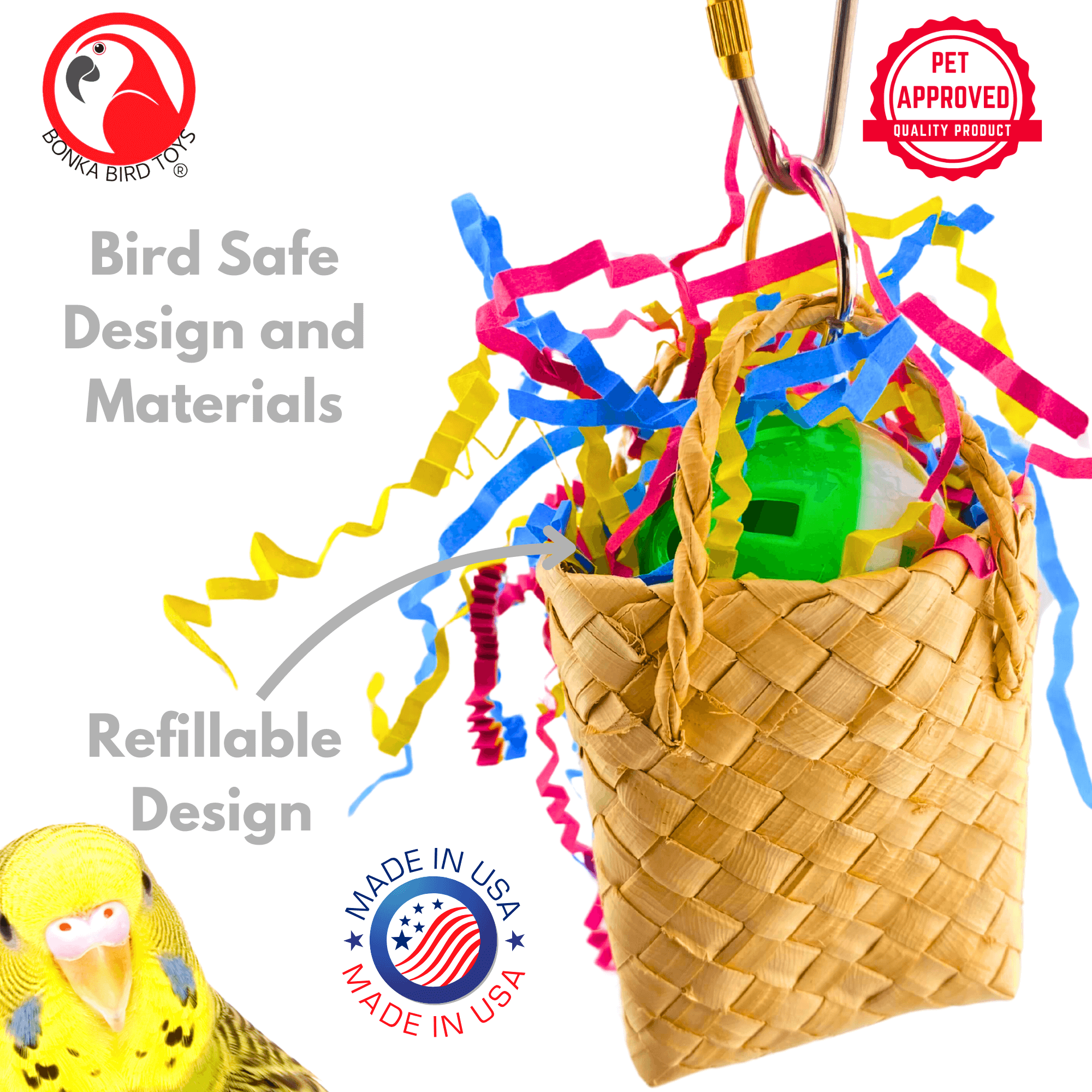 1007 Goody Bag - Bonka Bird Toys