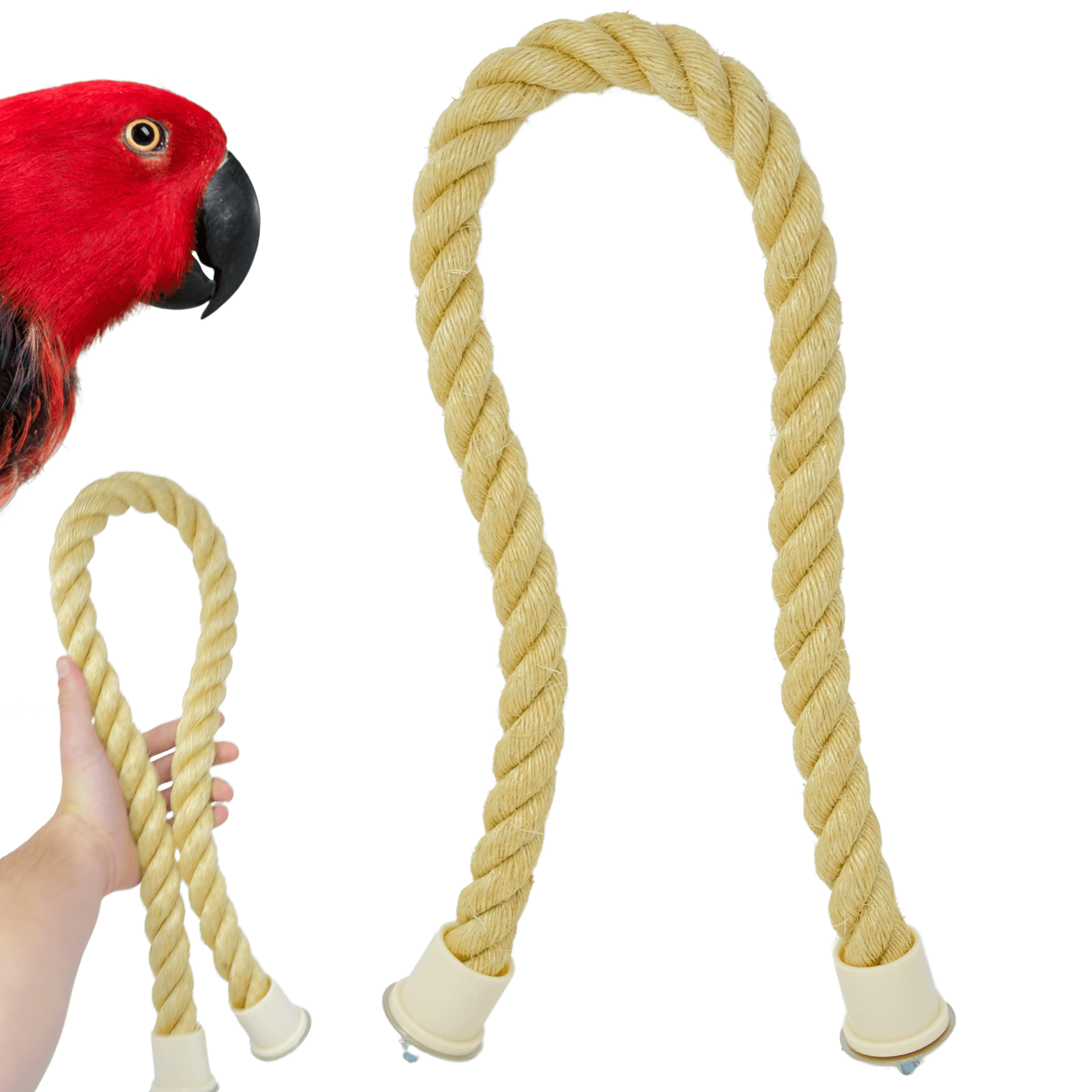 2672 Large Sisal Rope Perch - Bonka Bird Toys