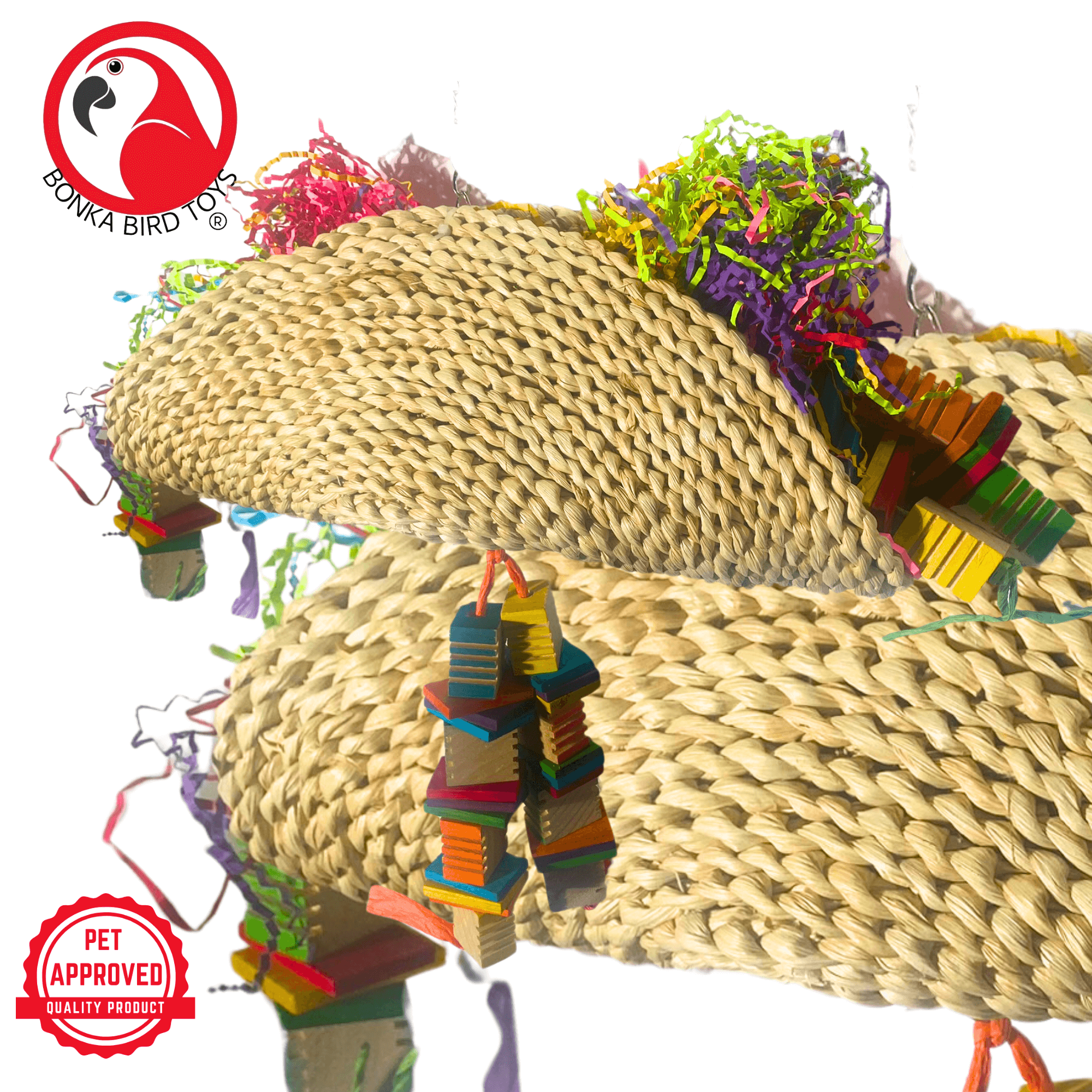 2640 Large Soft Taco - Bonka Bird Toys
