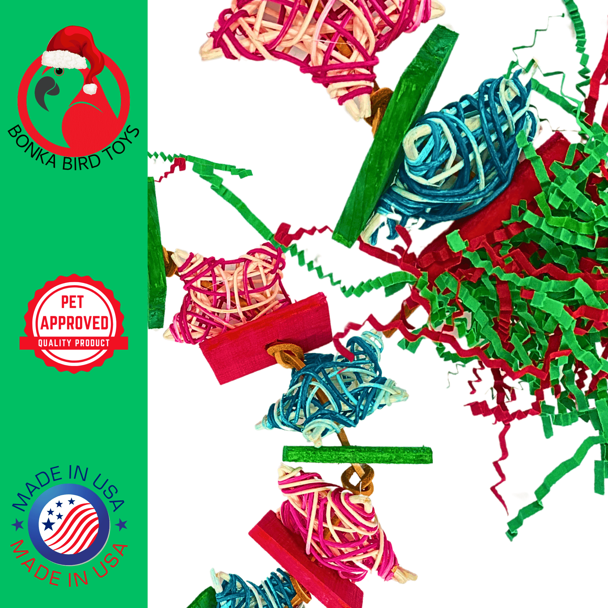 3922 Christmas Starry Night - Bonka Bird Toys