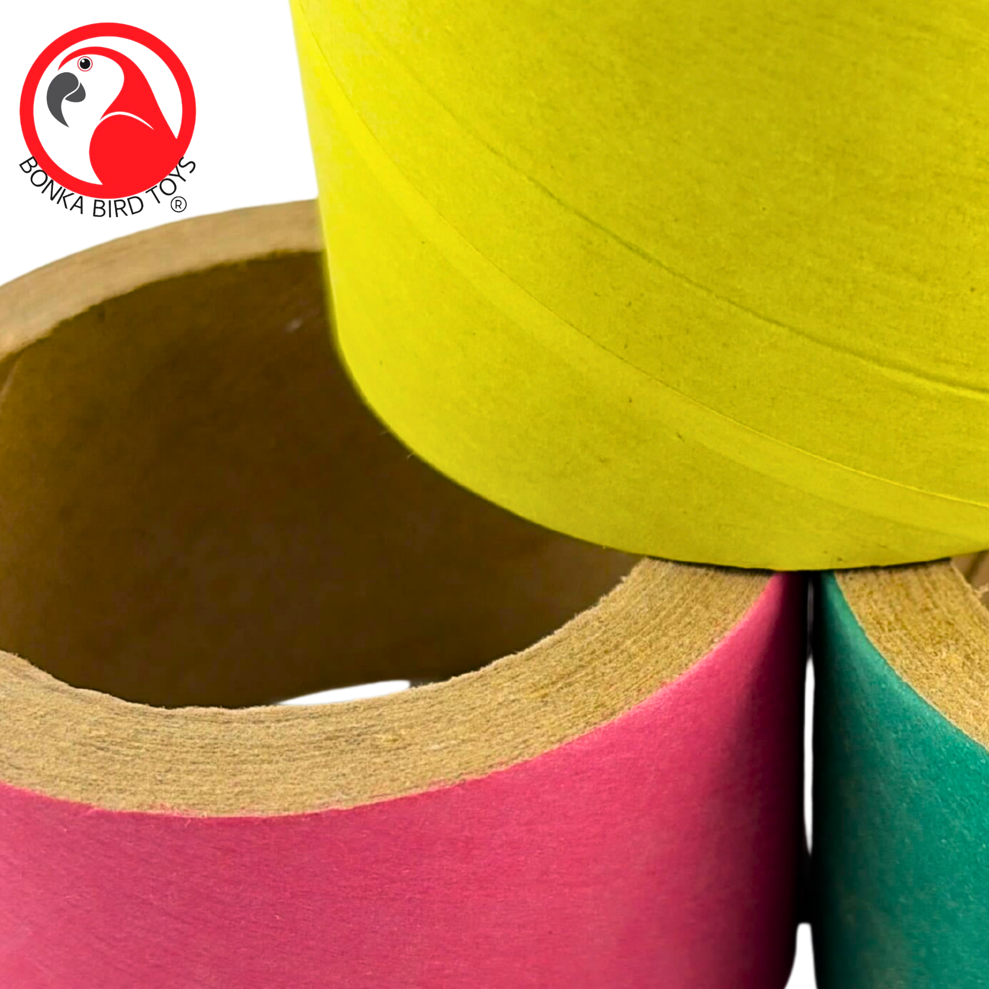 2782 Pk3 Big Fatty Bagels - Bonka Bird Toys