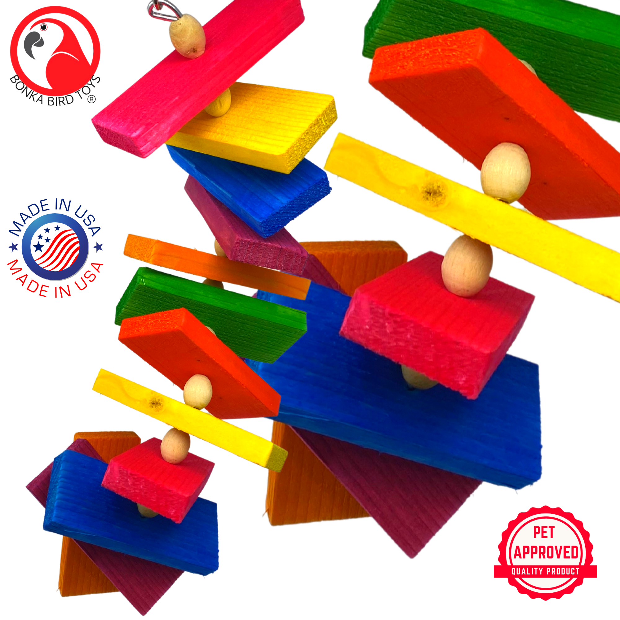 2335 Large Slat Chewer - Bonka Bird Toys