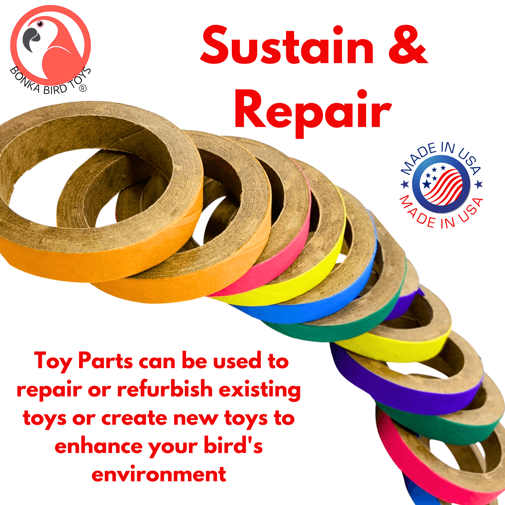 2113 Pk12 Chew Bagel 2.75 Inch - Bonka Bird Toys