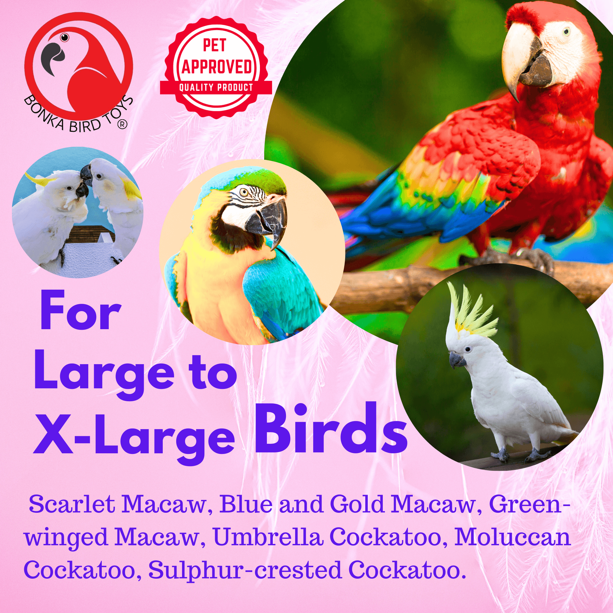 60017 Large Bullet Proof Bell - Bonka Bird Toys