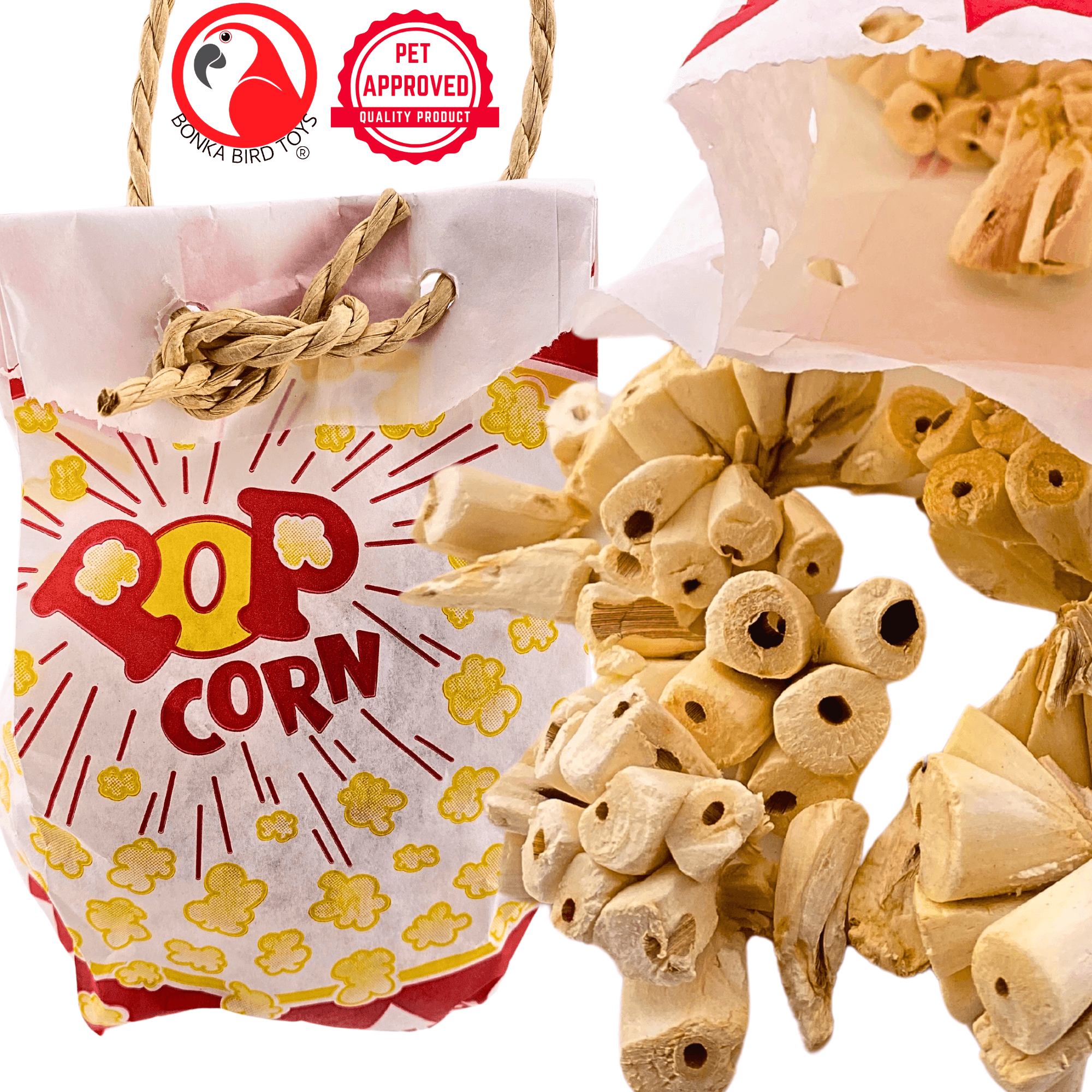 2743 Sola Popcorn Delight - Bonka Bird Toys