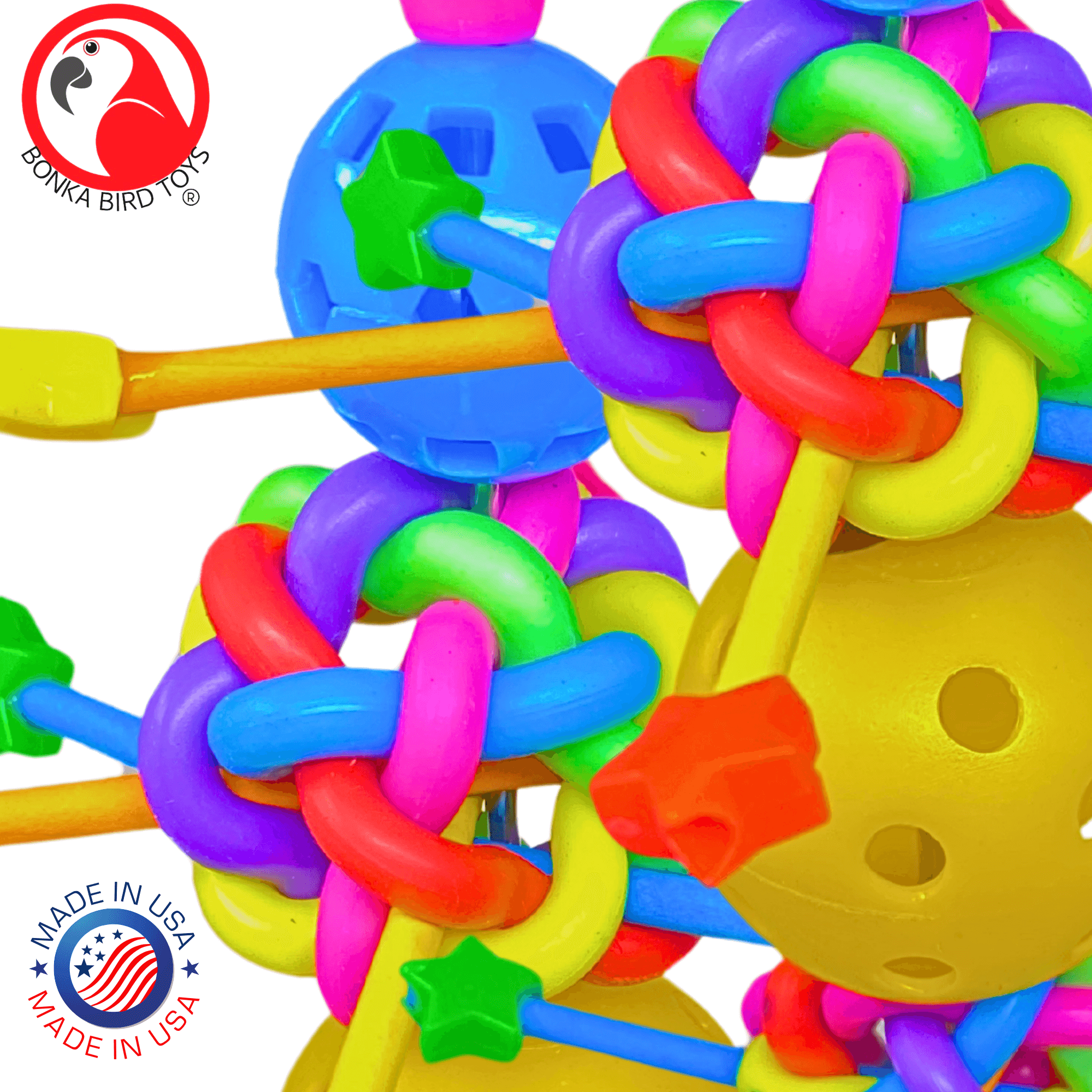 3934 Starburst Spinner - Bonka Bird Toys