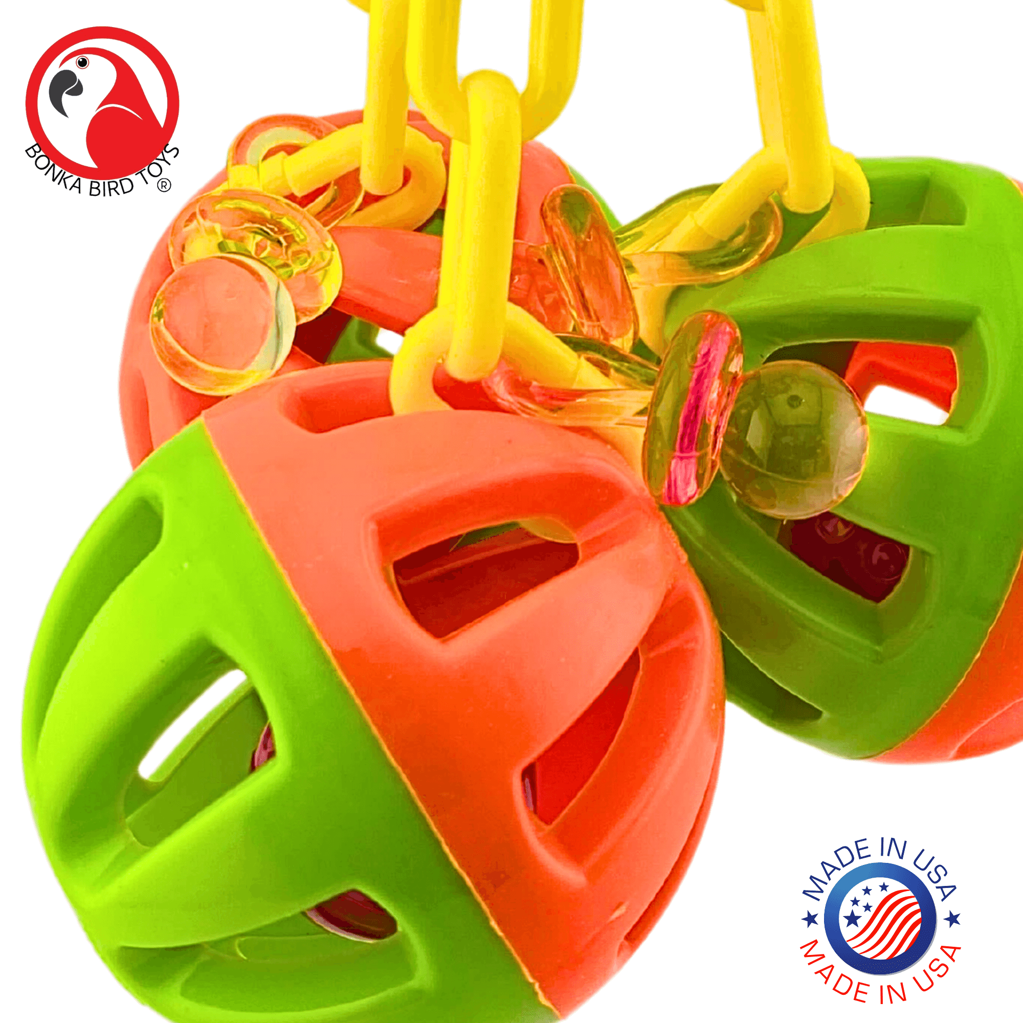 1273 Tri-Chain Ball - Bonka Bird Toys
