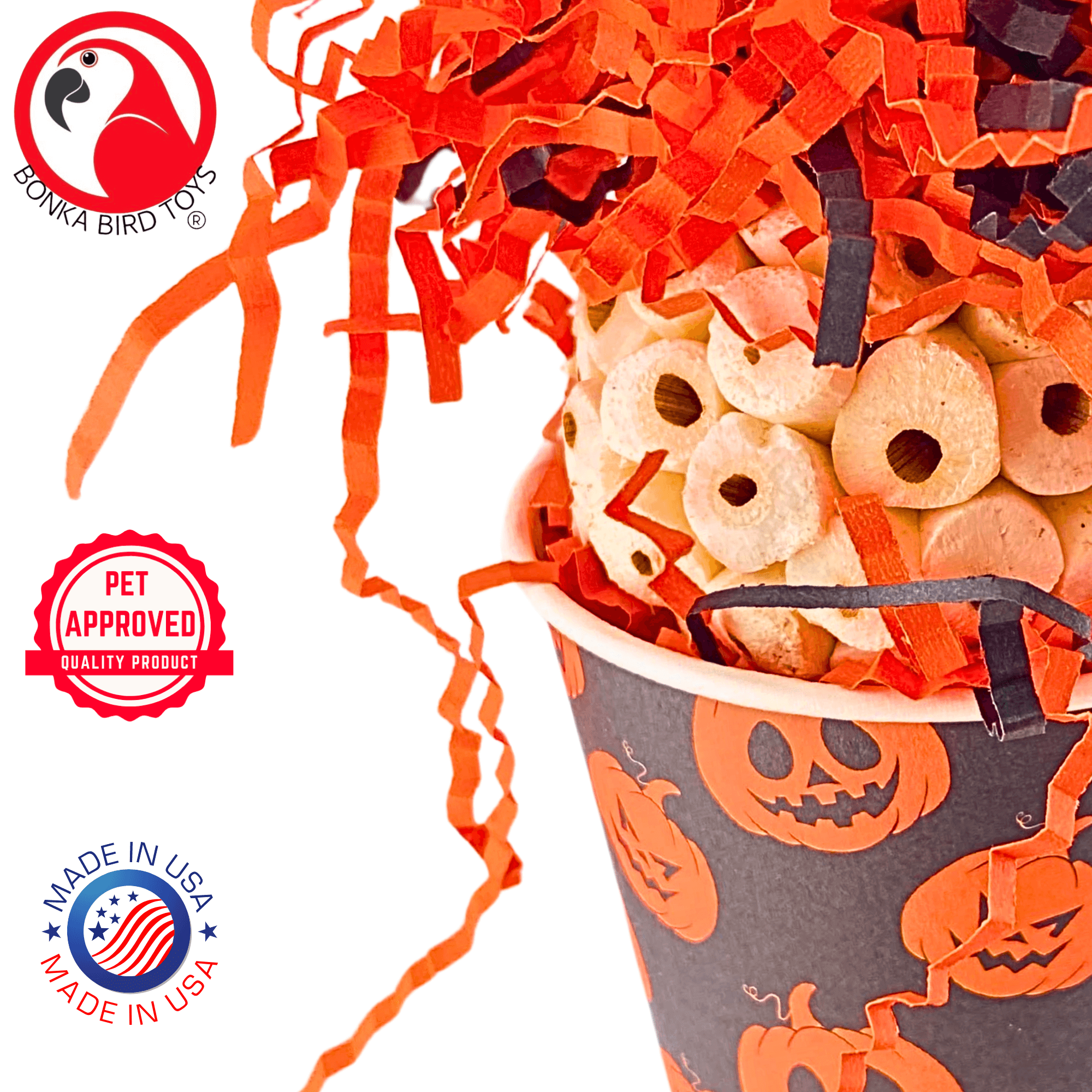 2868 Pumpkin Jumble - Bonka Bird Toys