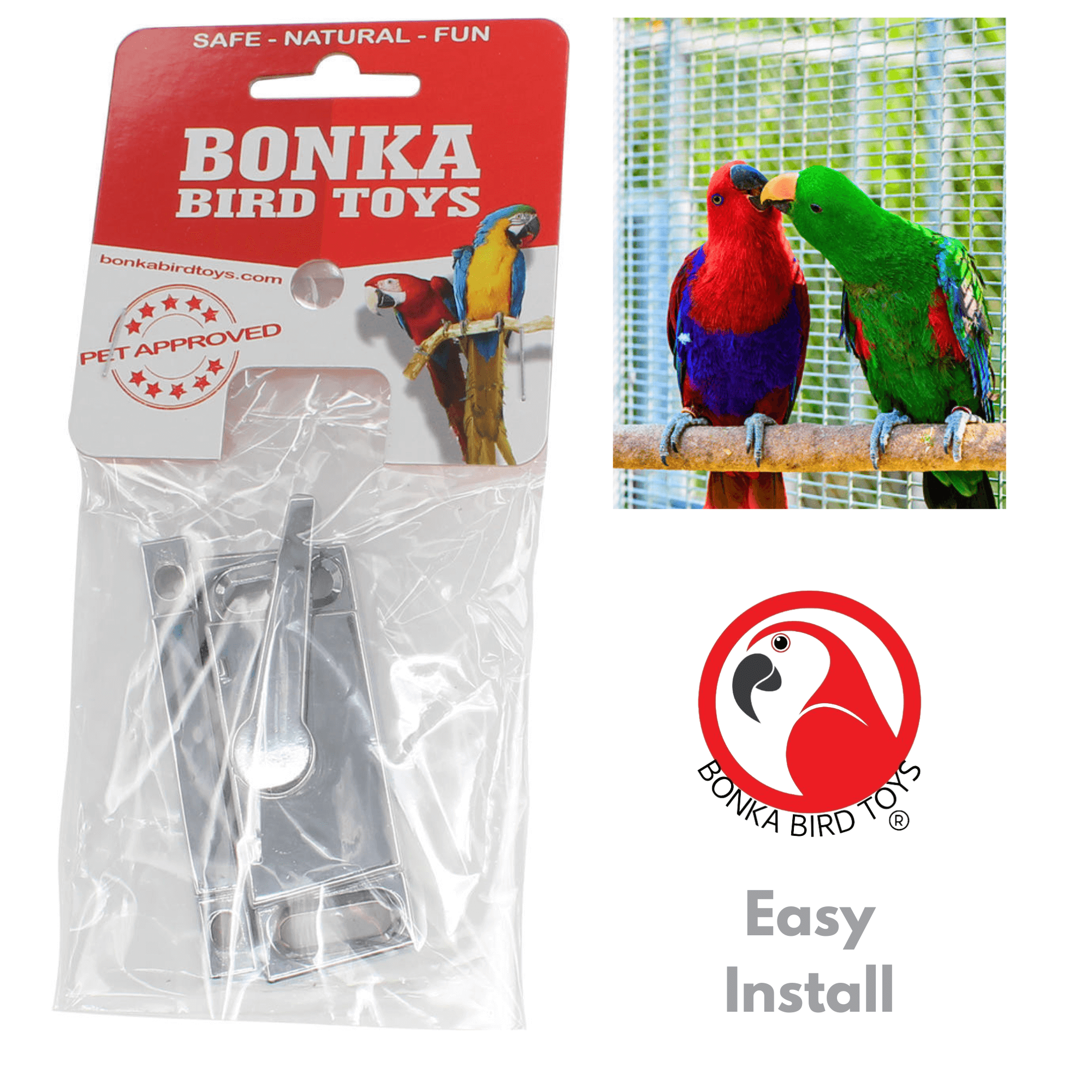 30001H Half Circle Lock - Bonka Bird Toys