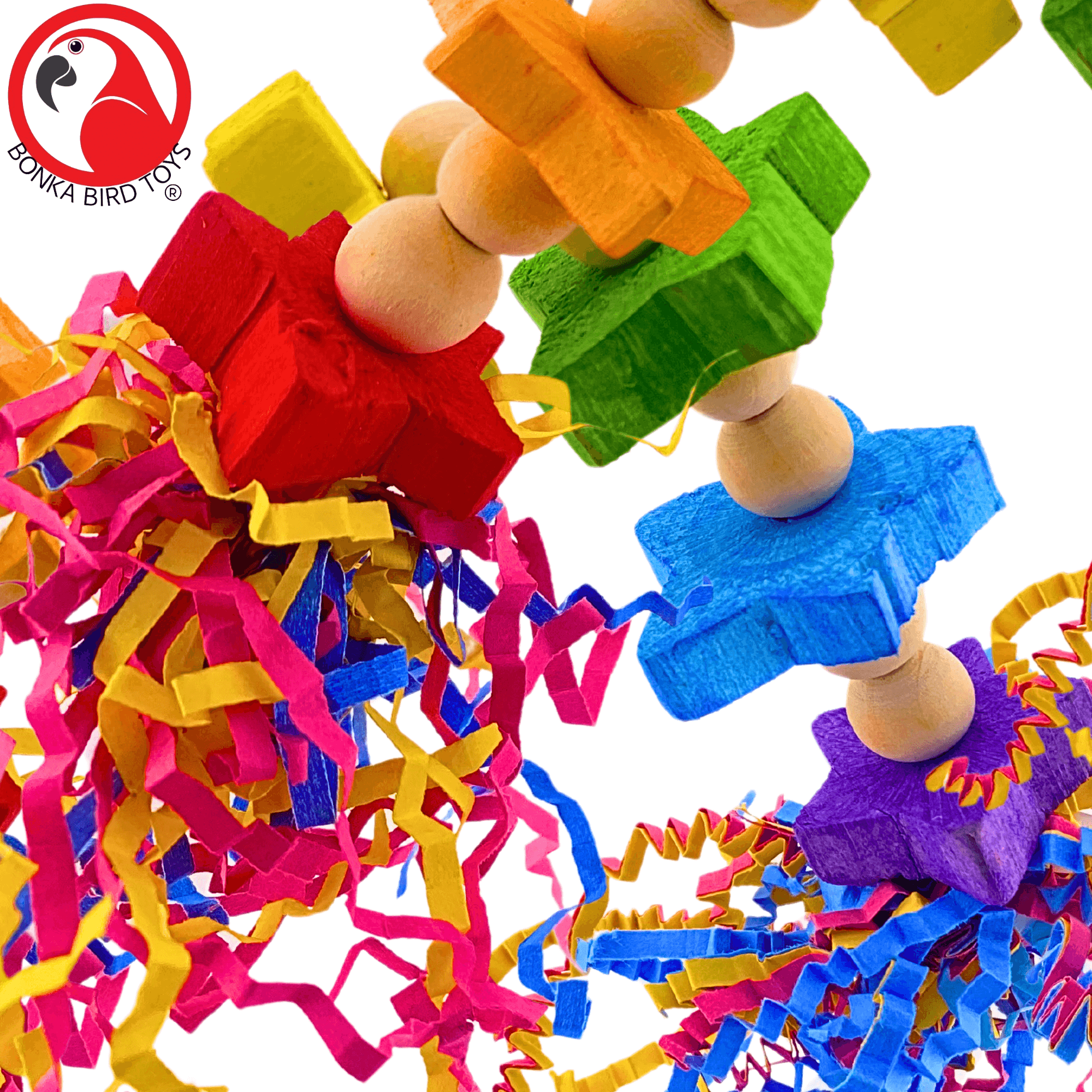 2595 Mini Sola Crinkle - Bonka Bird Toys