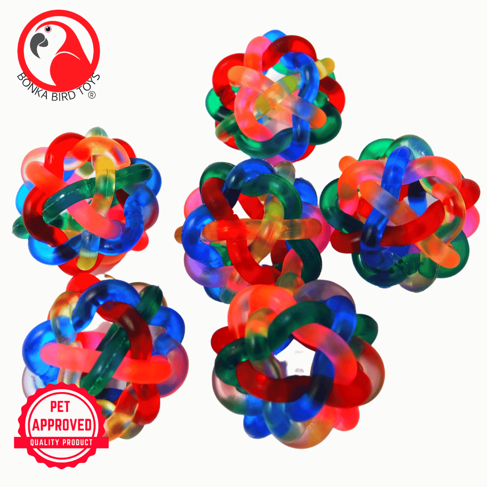 2014 1-Inch Wibbly Ball - Bonka Bird Toys