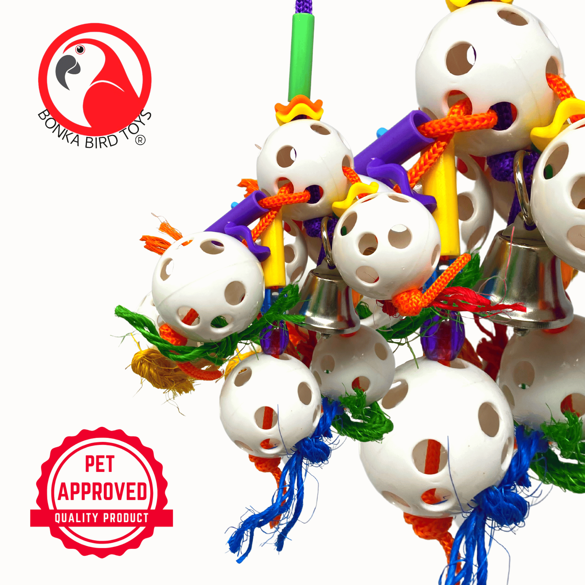 1449 Bubbles Bird Toy - Bonka Bird Toys