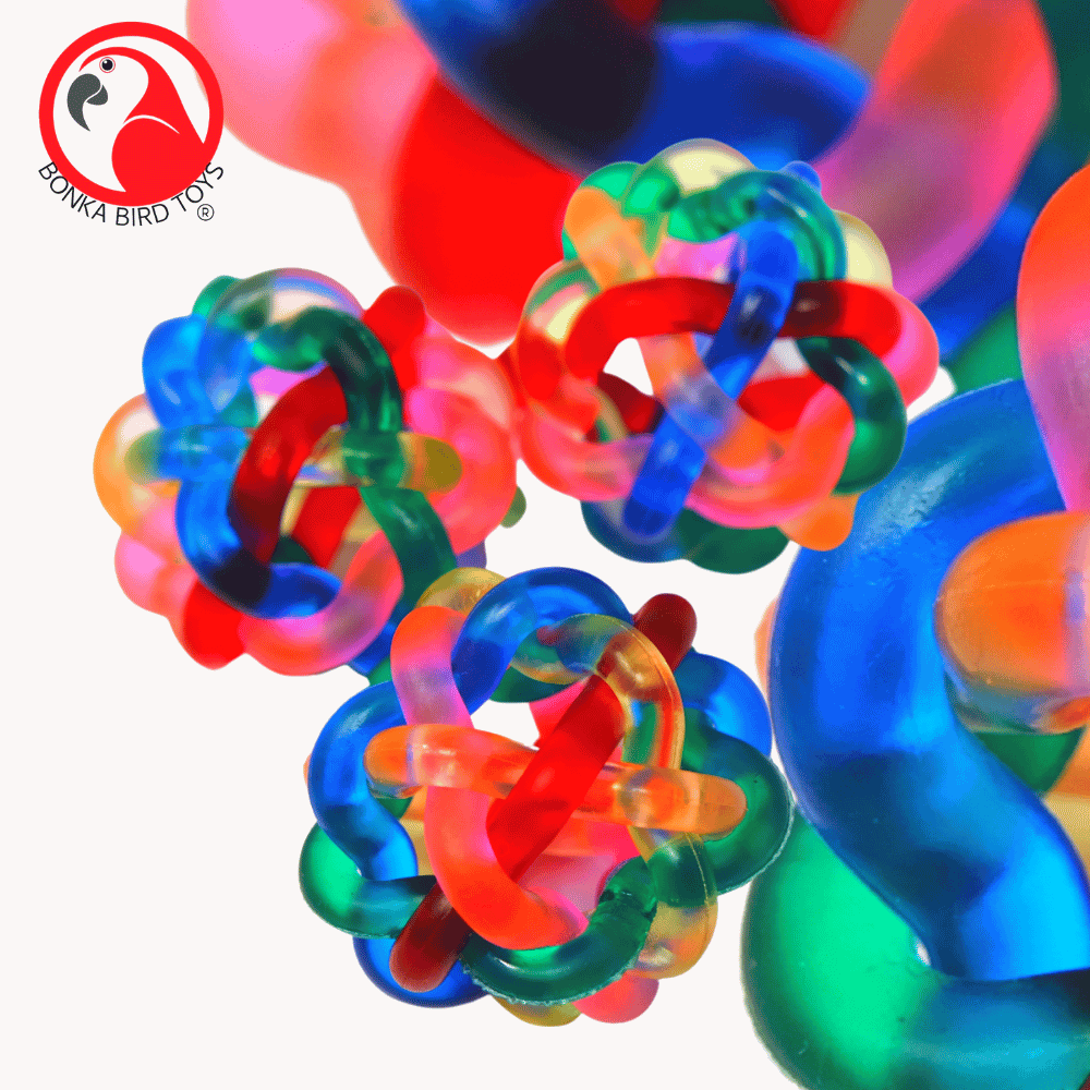 2014 1-Inch Wibbly Ball - Bonka Bird Toys