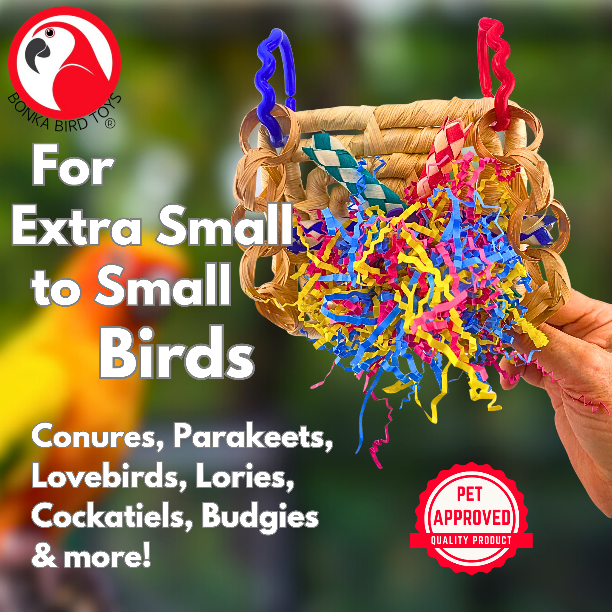 2559 Small Activity Mat - Bonka Bird Toys